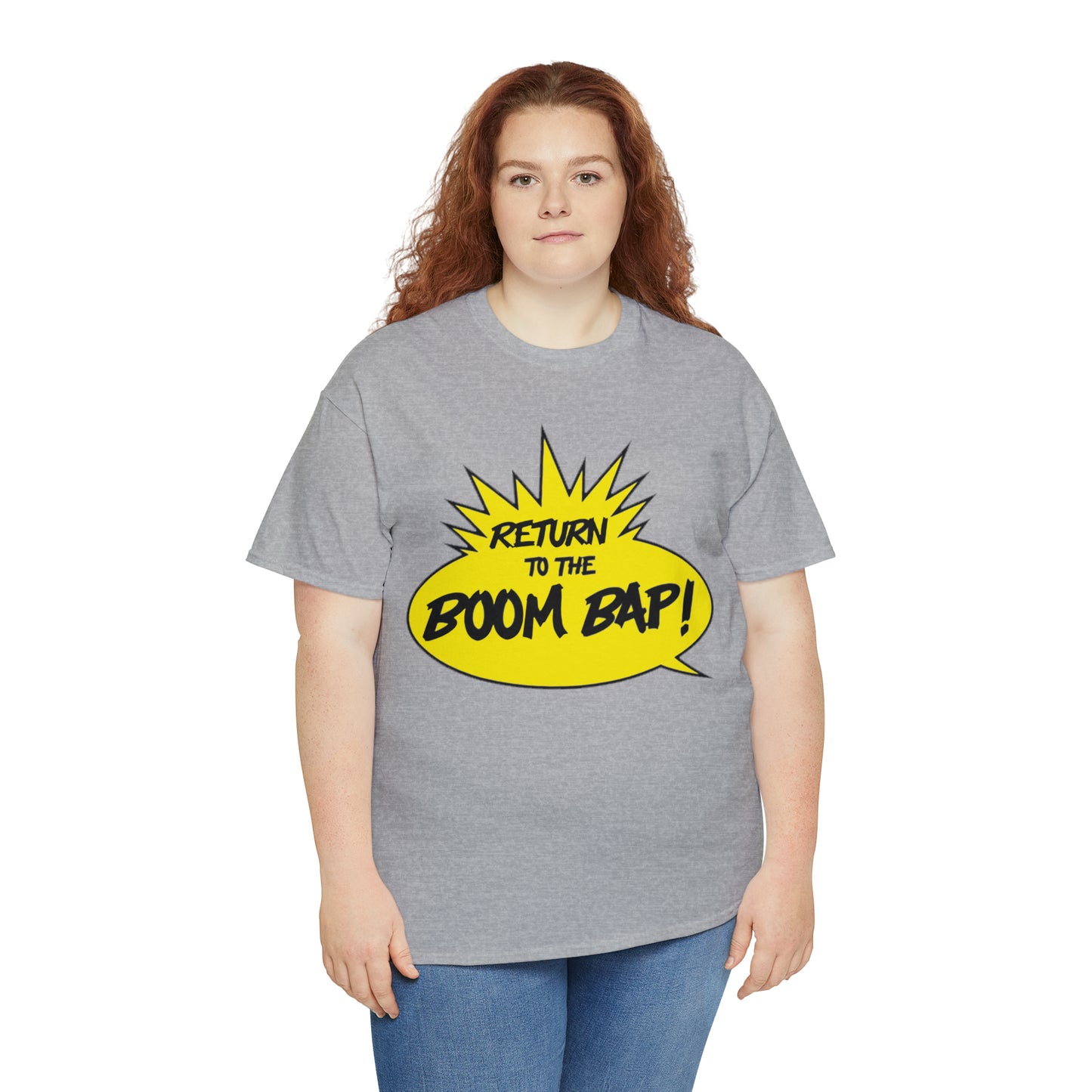 Return to the Boom Bap! Unisex Heavy Cotton Tee
