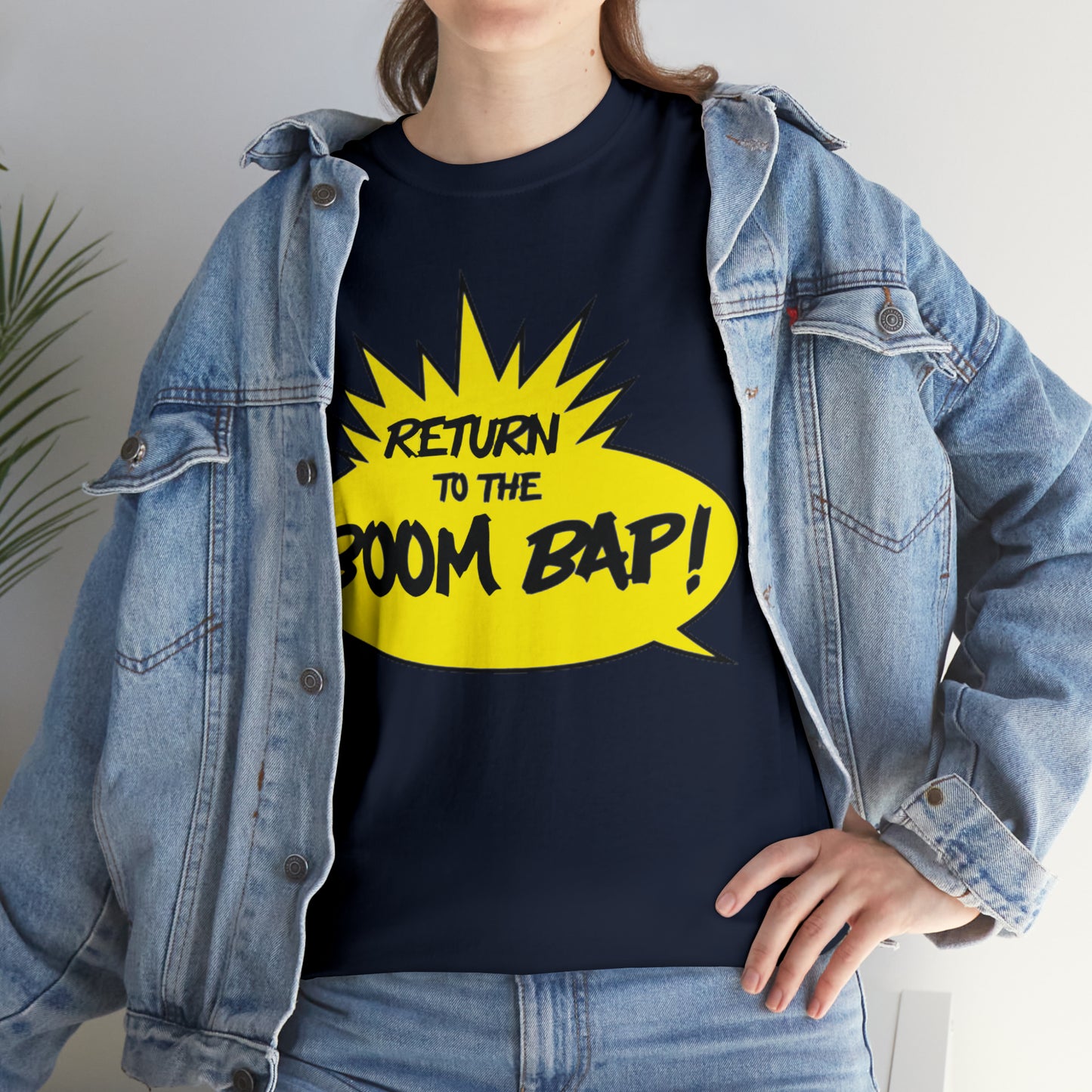 Return to the Boom Bap! Unisex Heavy Cotton Tee