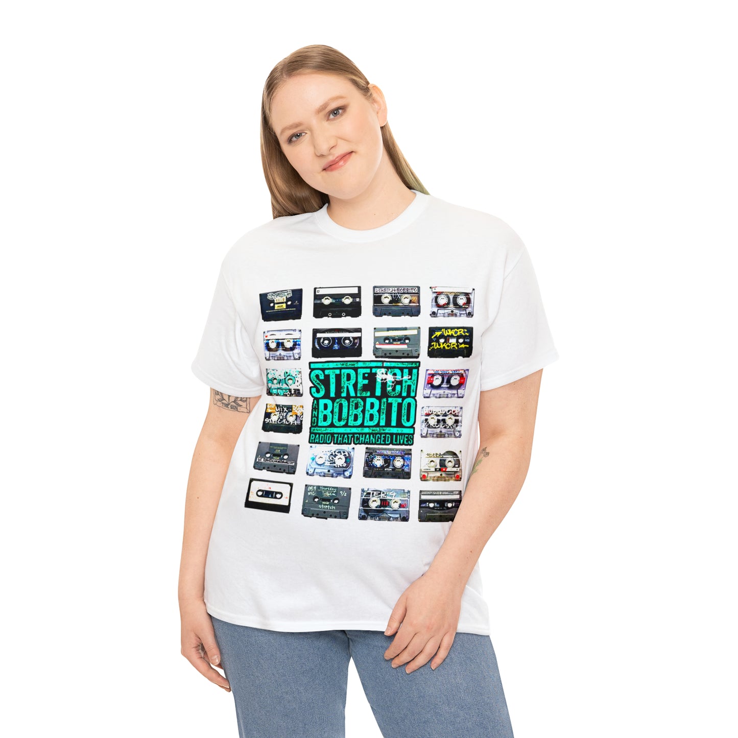 Stretch & Bobbito: Radio That Changed Lives - Unisex Heavy Cotton Tee