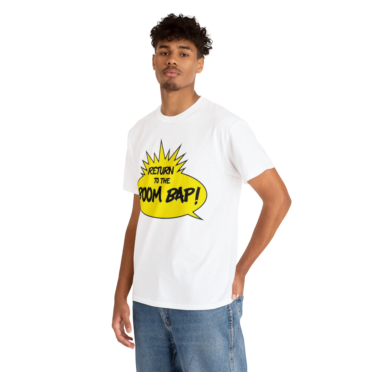 Return to the Boom Bap! Unisex Heavy Cotton Tee