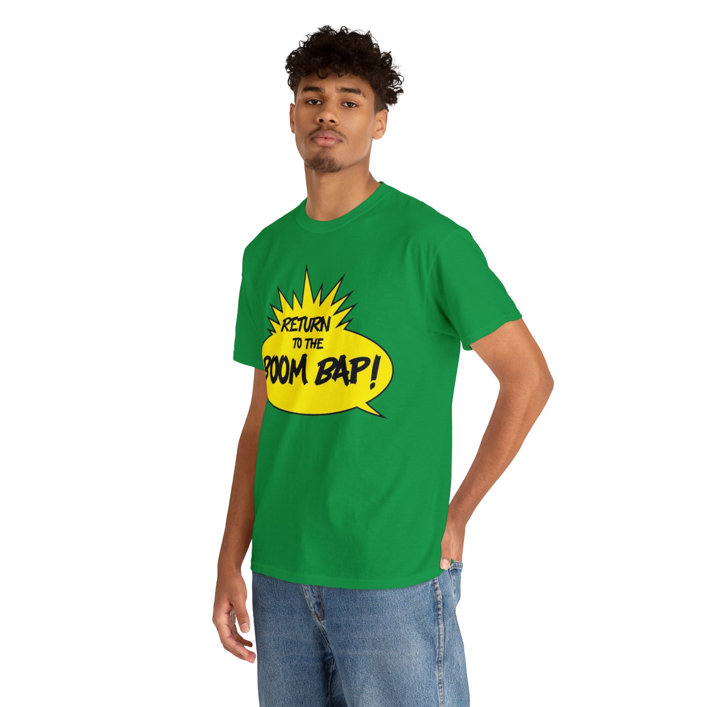 Return to the Boom Bap! Unisex Heavy Cotton Tee