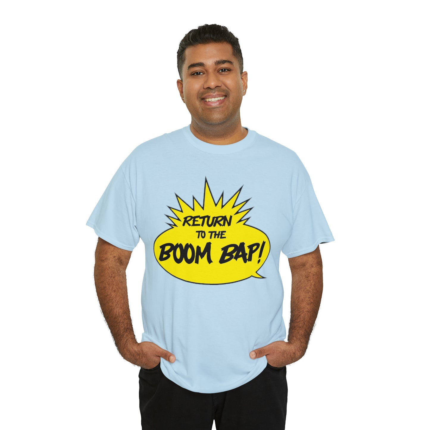 Return to the Boom Bap! Unisex Heavy Cotton Tee