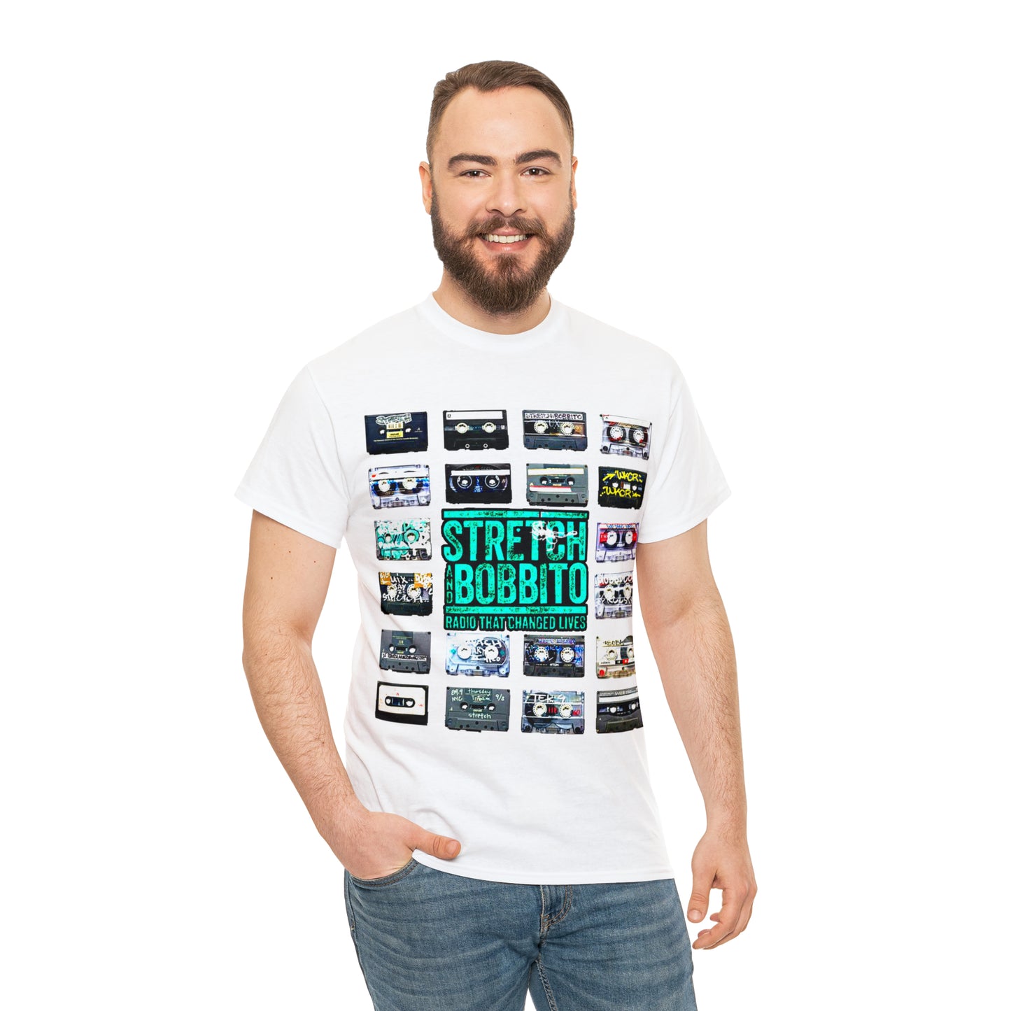 Stretch & Bobbito: Radio That Changed Lives - Unisex Heavy Cotton Tee