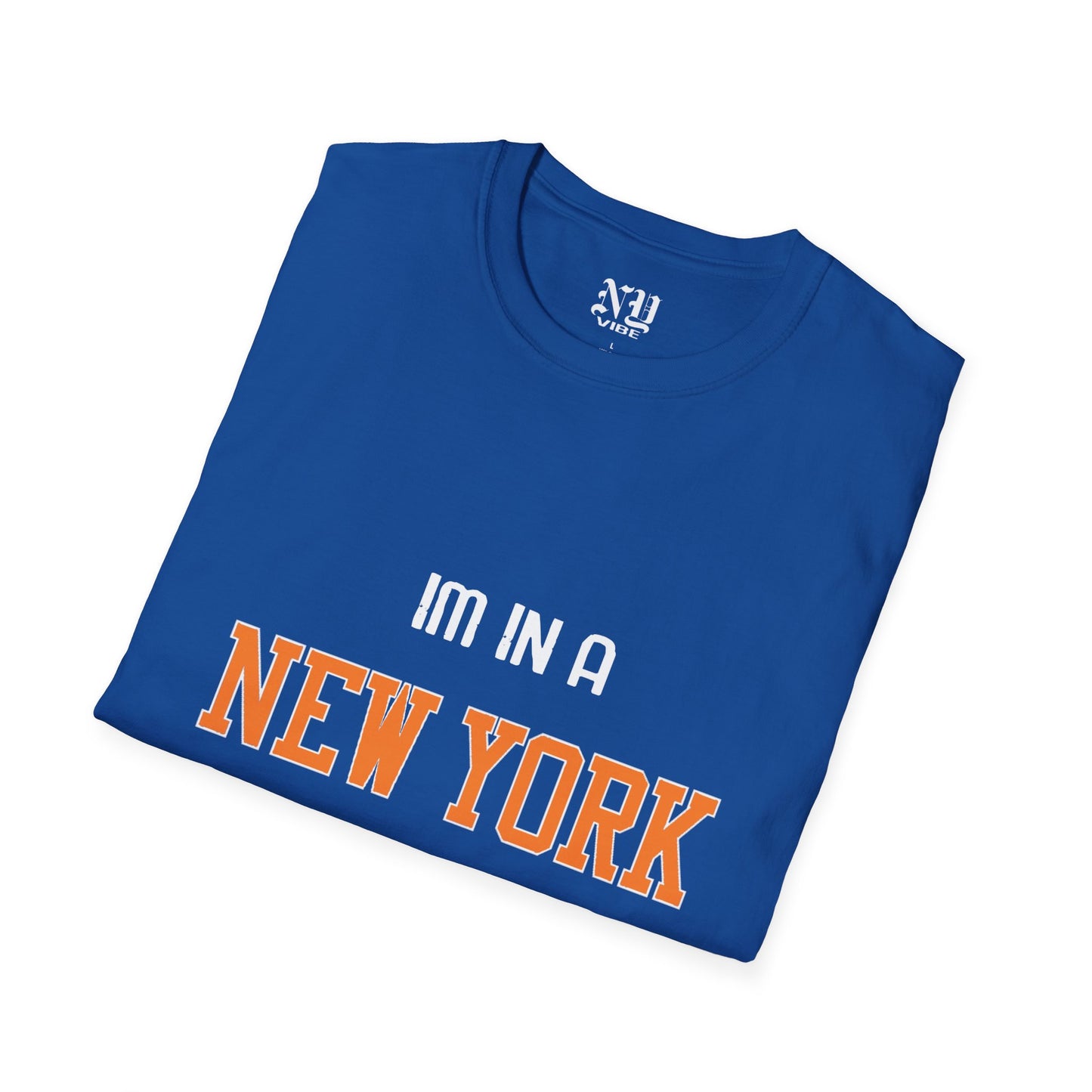 New York State of Mind Knicks Style Unisex Softstyle T-Shirt