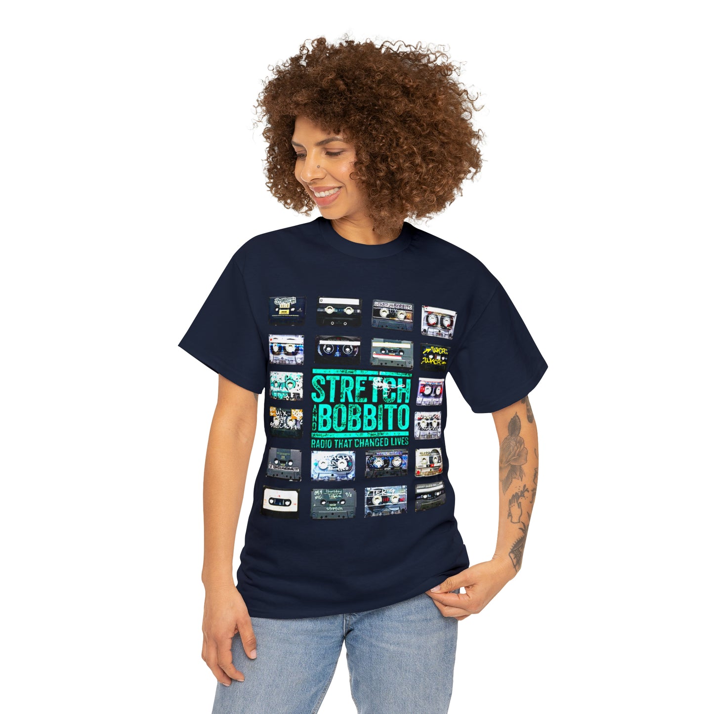 Stretch & Bobbito: Radio That Changed Lives - Unisex Heavy Cotton Tee