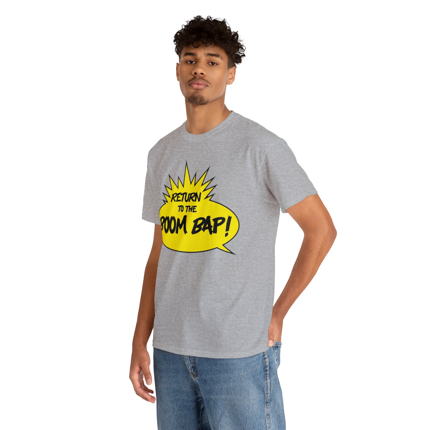 Return to the Boom Bap! Unisex Heavy Cotton Tee