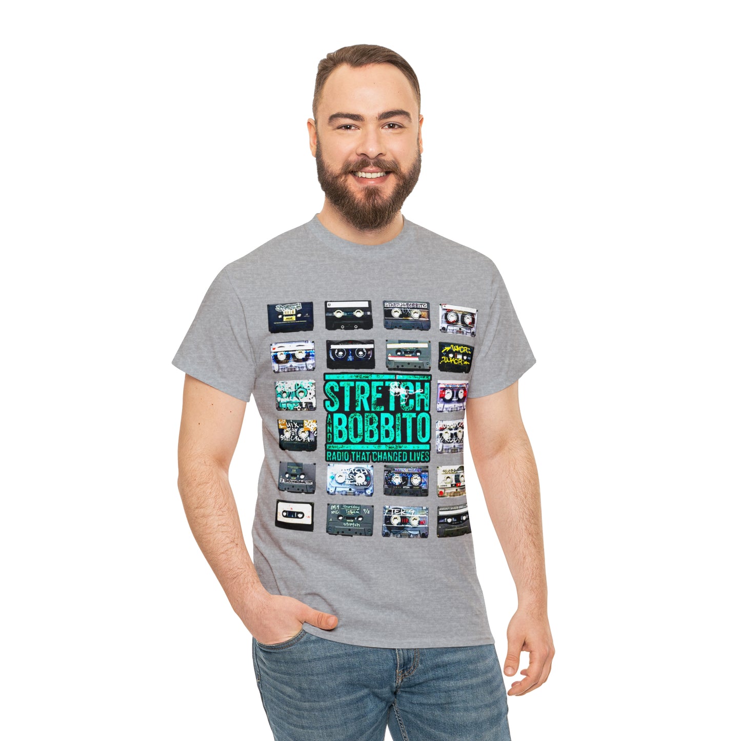 Stretch & Bobbito: Radio That Changed Lives - Unisex Heavy Cotton Tee