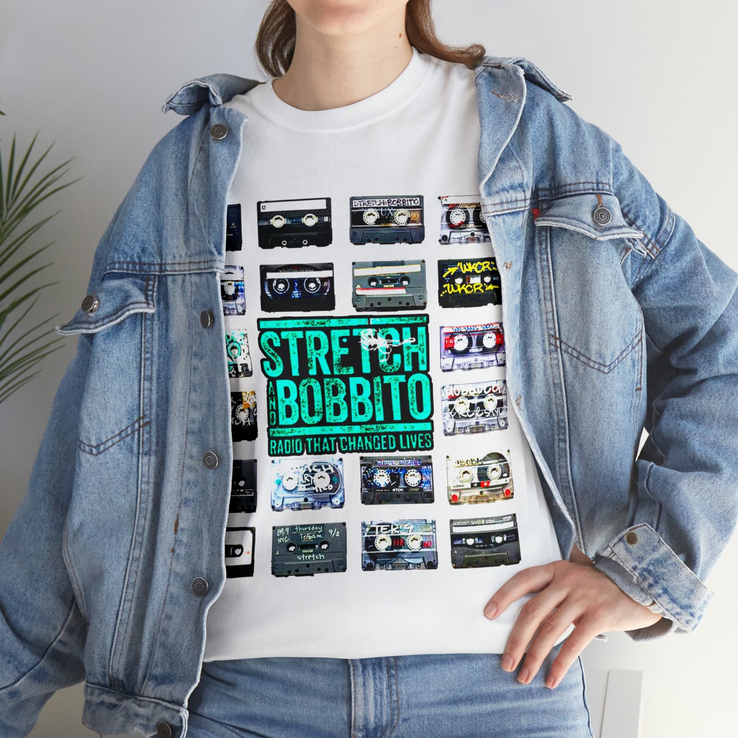 Stretch & Bobbito: Radio That Changed Lives - Unisex Heavy Cotton Tee