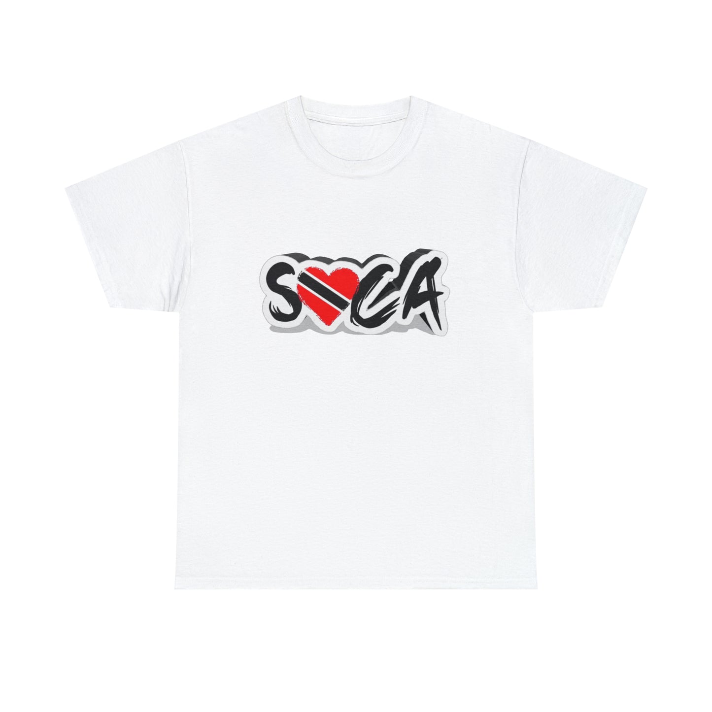 I Love Soca Trinidad Style Unisex Heavy Cotton Tee