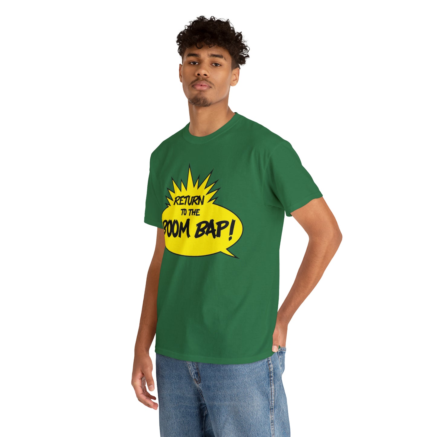 Return to the Boom Bap! Unisex Heavy Cotton Tee