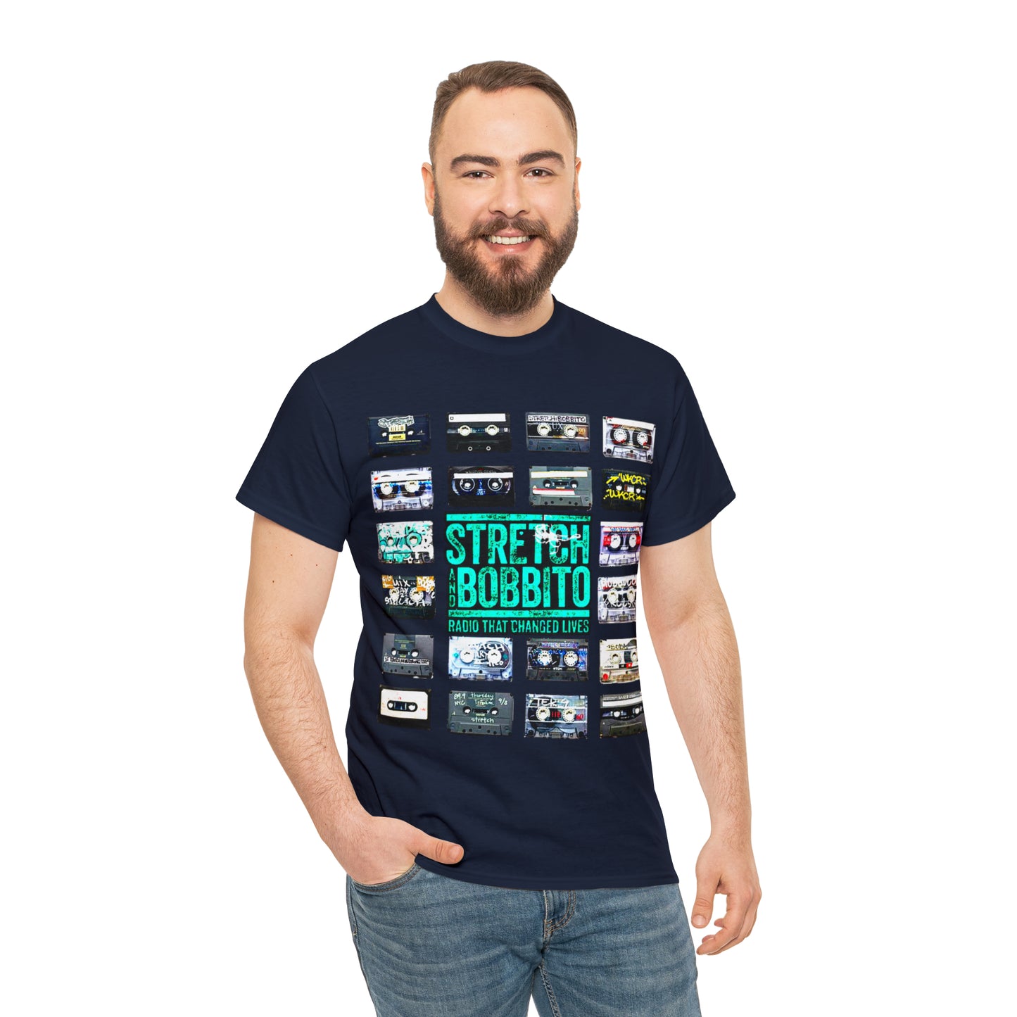 Stretch & Bobbito: Radio That Changed Lives - Unisex Heavy Cotton Tee