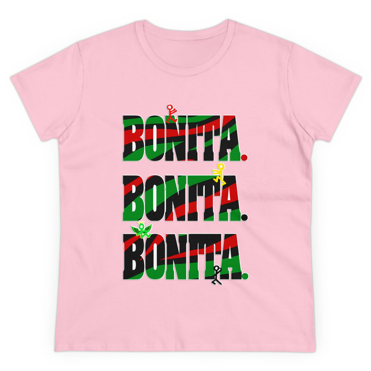 Bonita. Bonita. Bonita. Women's Midweight Cotton Tee