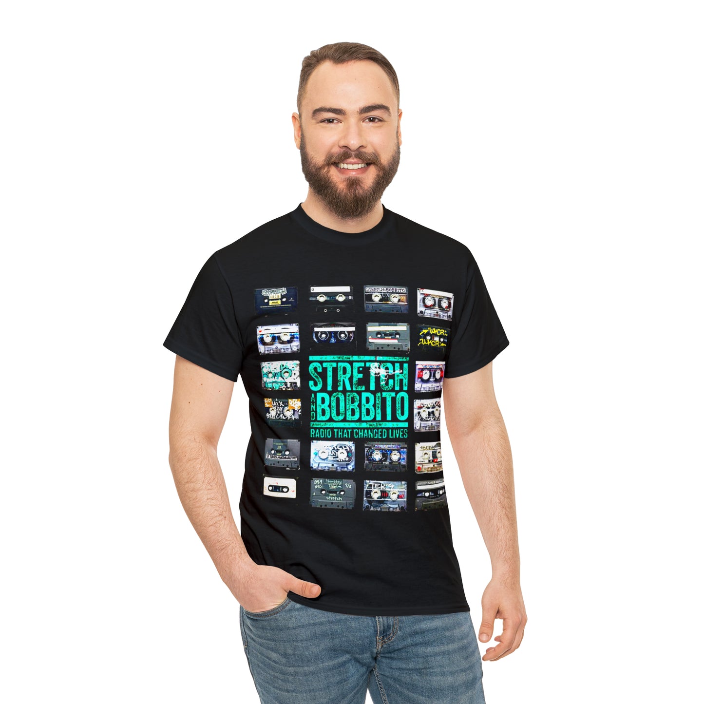 Stretch & Bobbito: Radio That Changed Lives - Unisex Heavy Cotton Tee