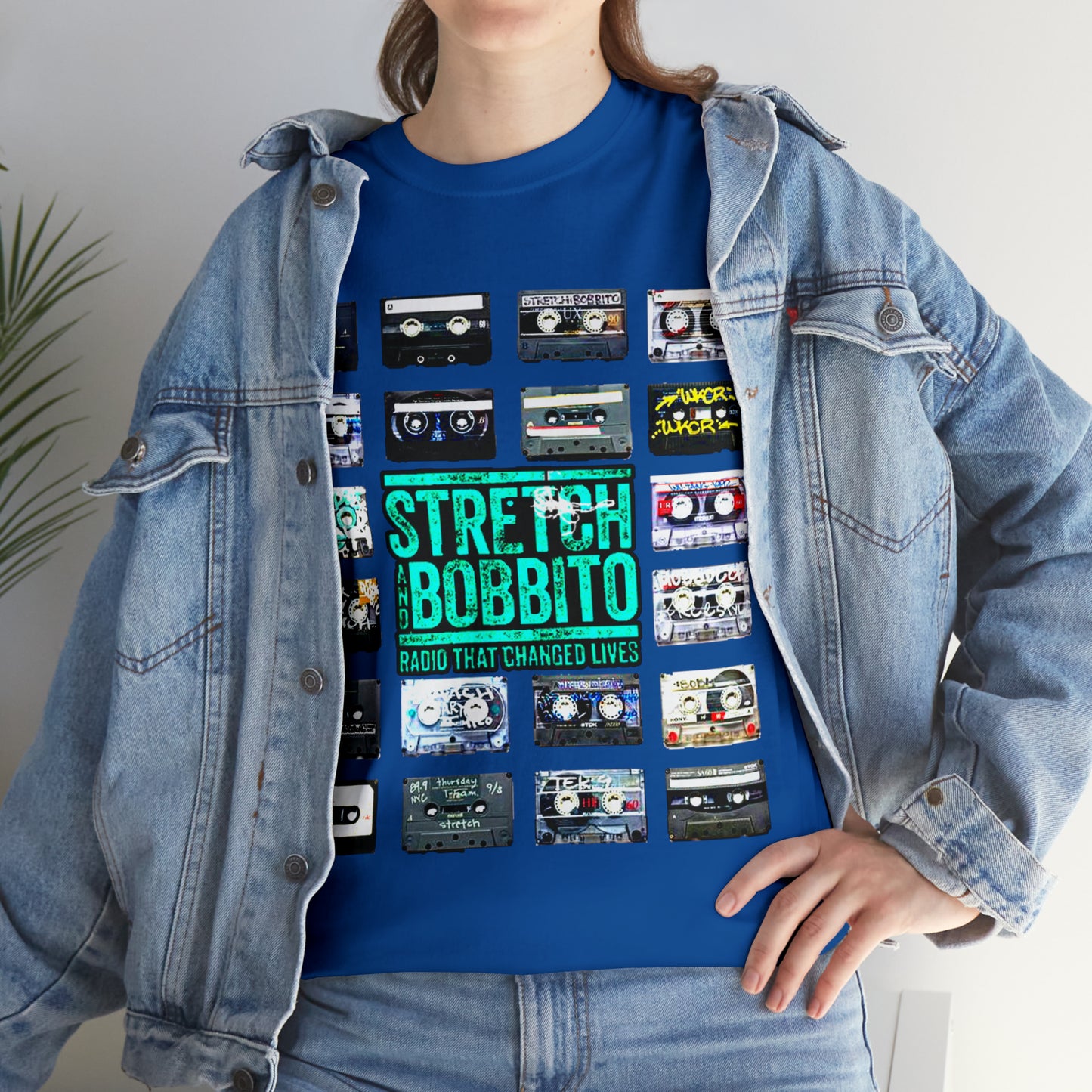 Stretch & Bobbito: Radio That Changed Lives - Unisex Heavy Cotton Tee