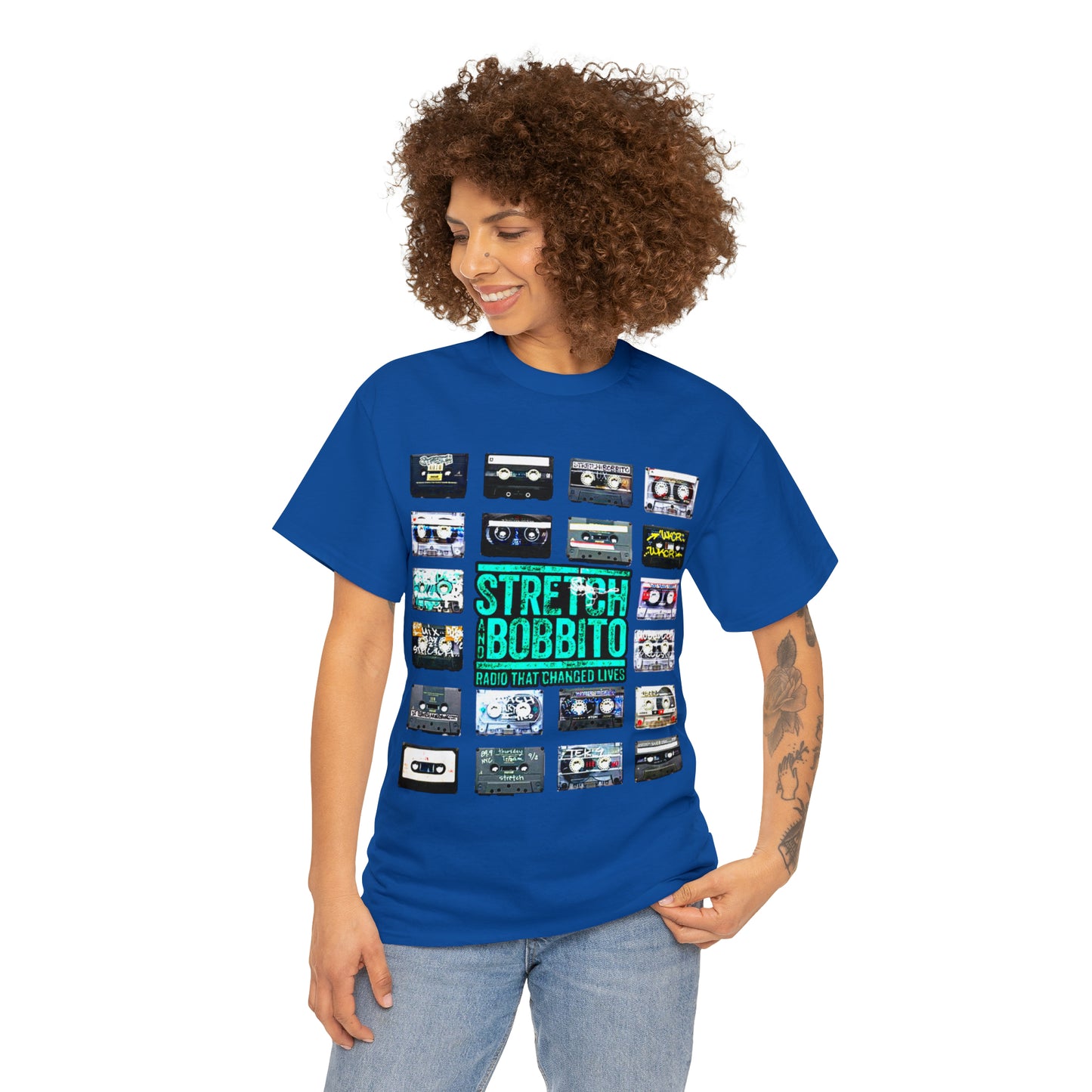 Stretch & Bobbito: Radio That Changed Lives - Unisex Heavy Cotton Tee