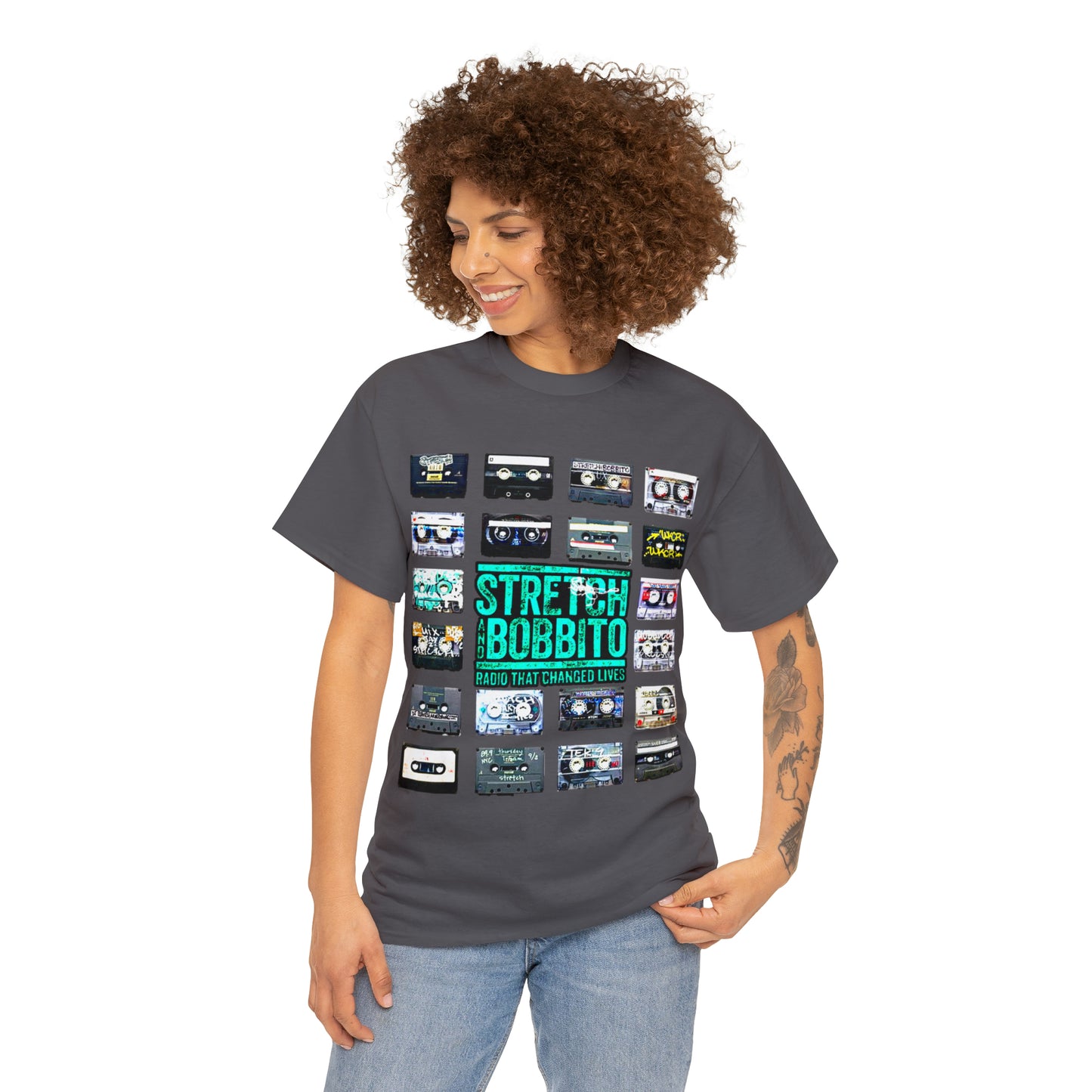 Stretch & Bobbito: Radio That Changed Lives - Unisex Heavy Cotton Tee