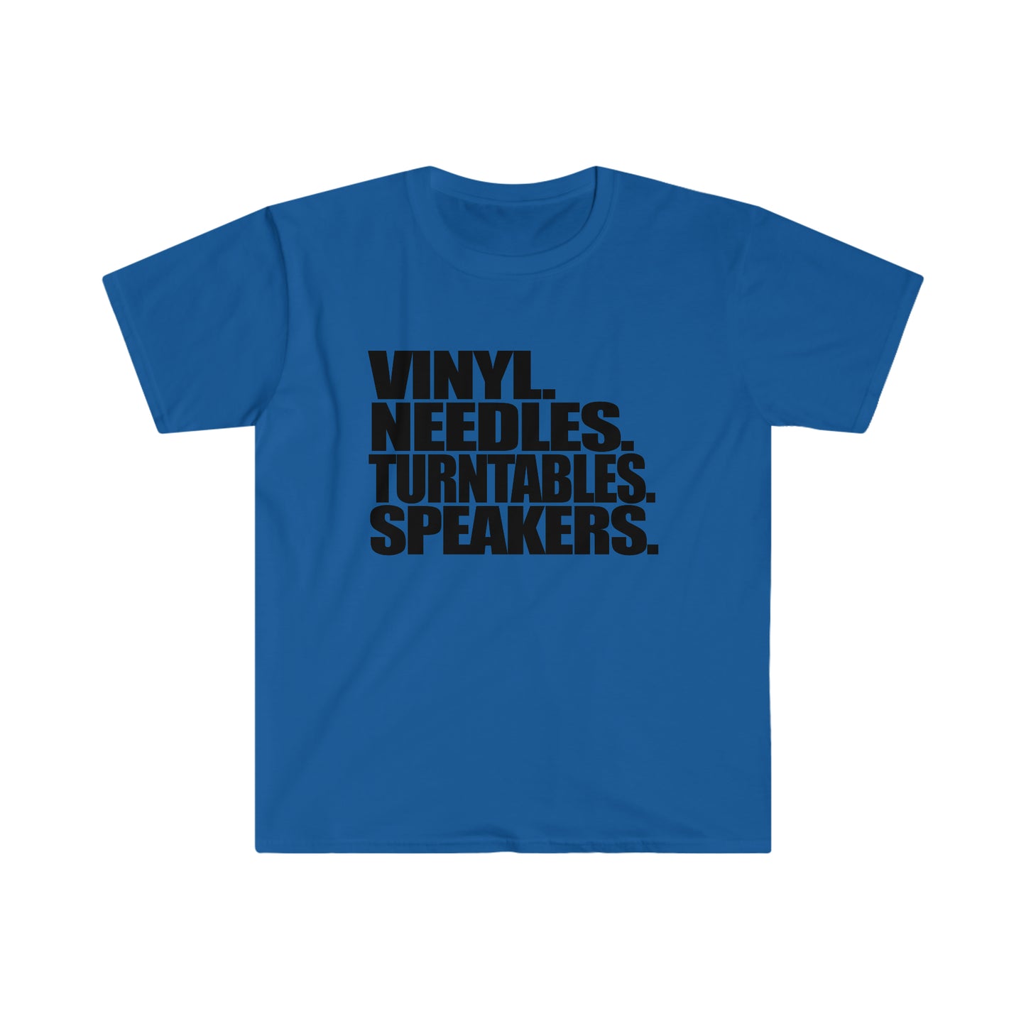 Vinyl. Needles. Turntables. Speakers.