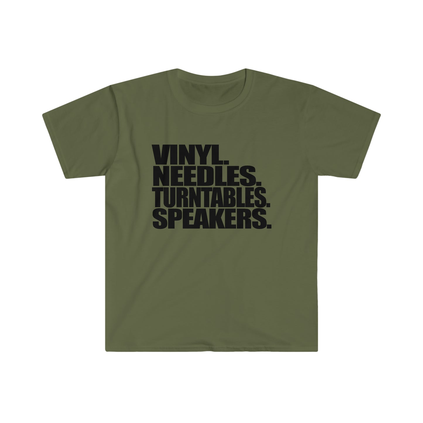 Vinyl. Needles. Turntables. Speakers.
