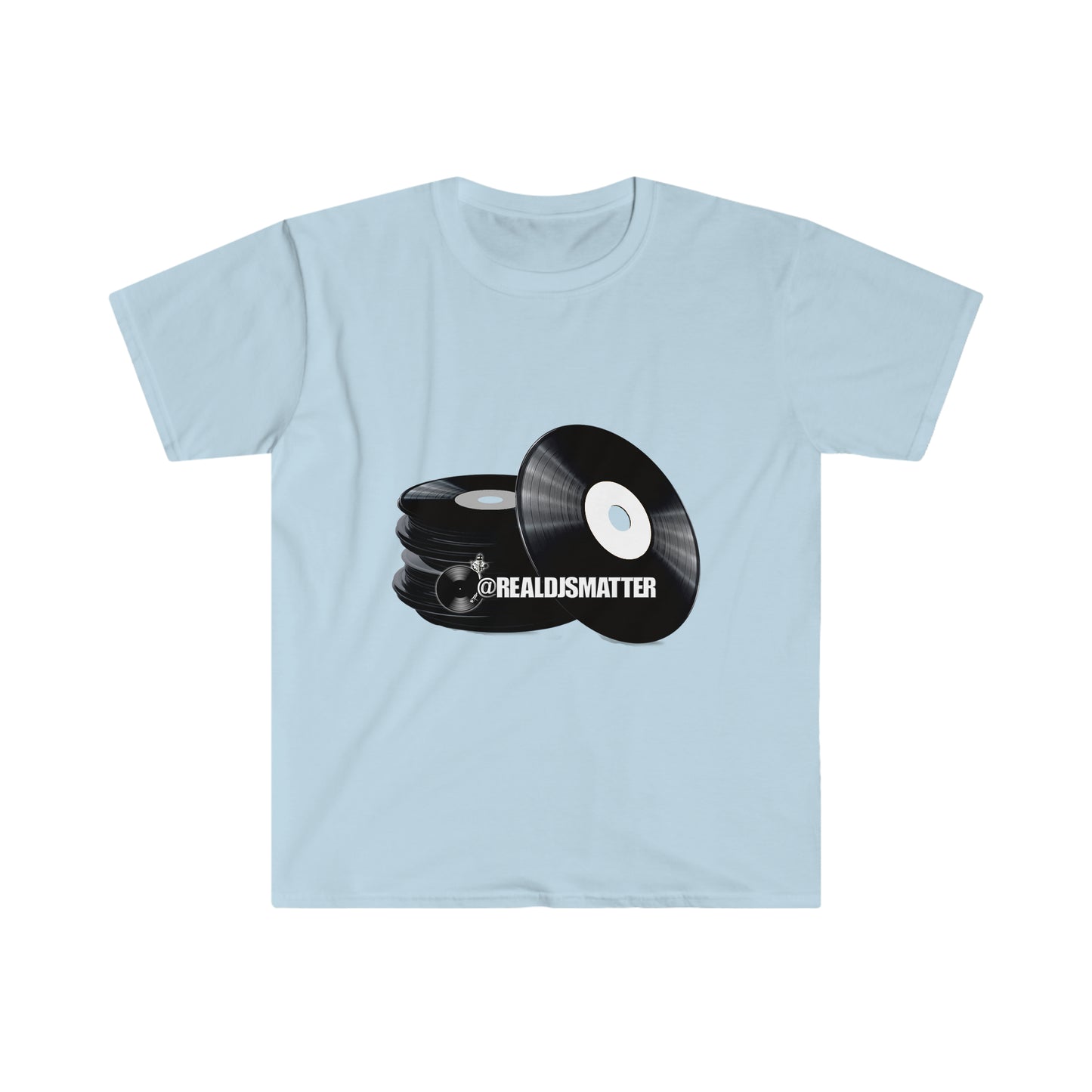 Real Djs Matter: Vinyl records stack