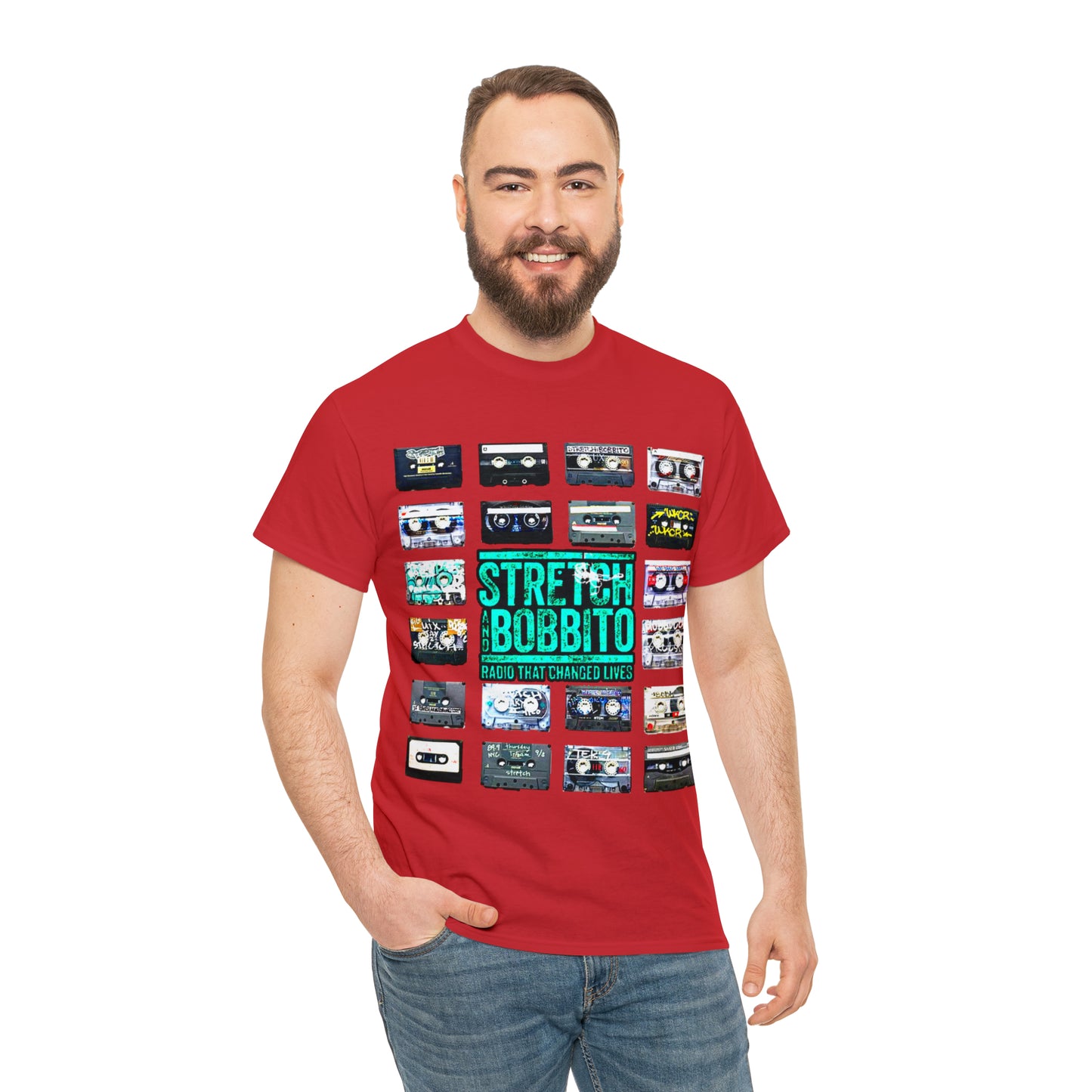 Stretch & Bobbito: Radio That Changed Lives - Unisex Heavy Cotton Tee