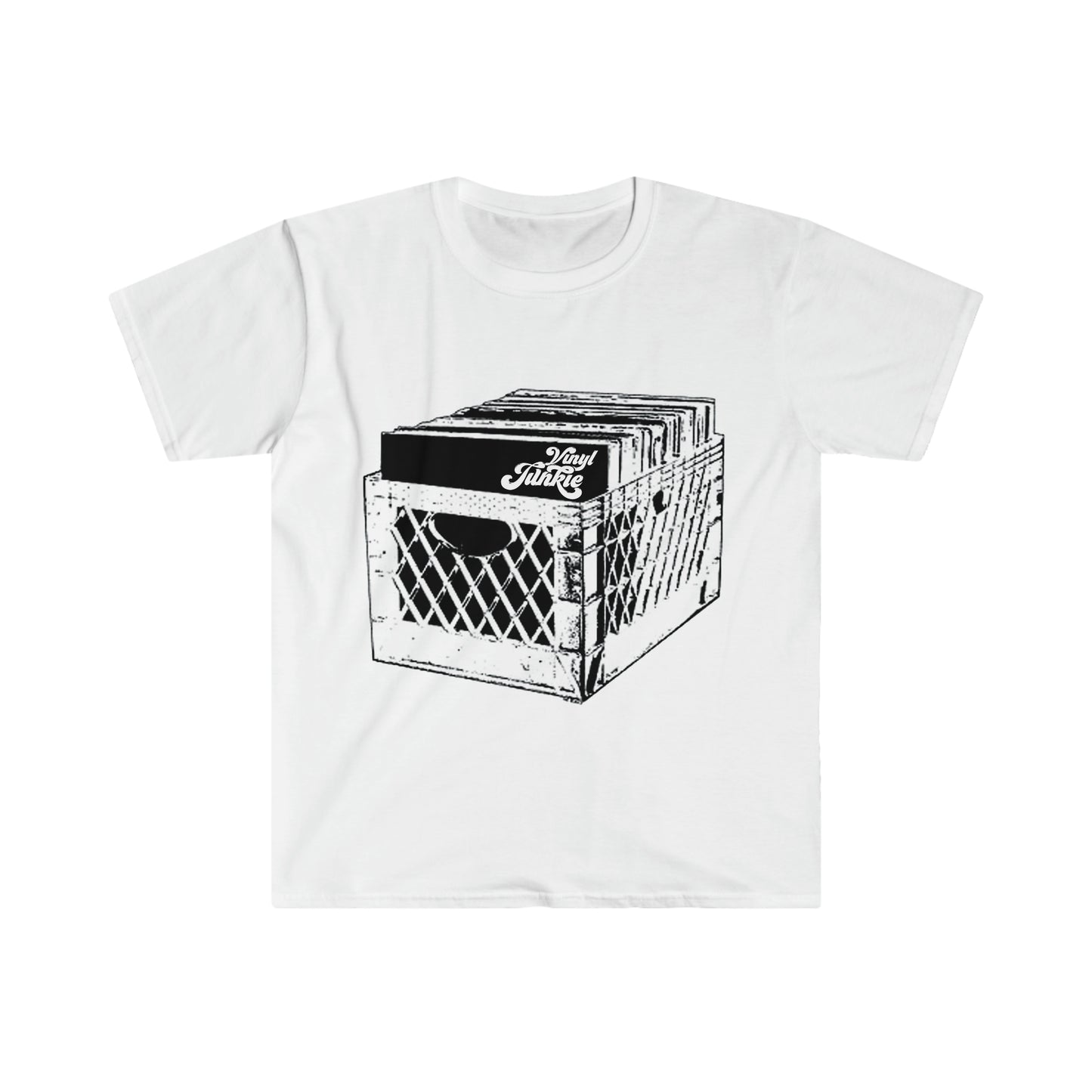 Vinyl Junkie - Unisex Softstyle T-Shirt