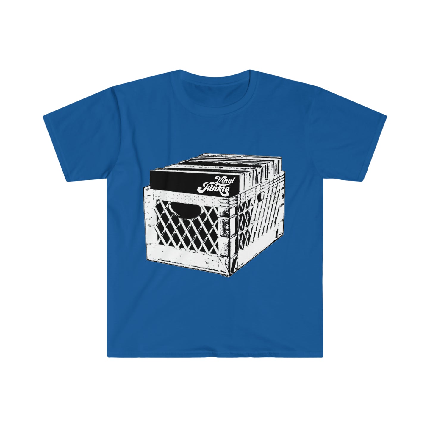 Vinyl Junkie - Unisex Softstyle T-Shirt