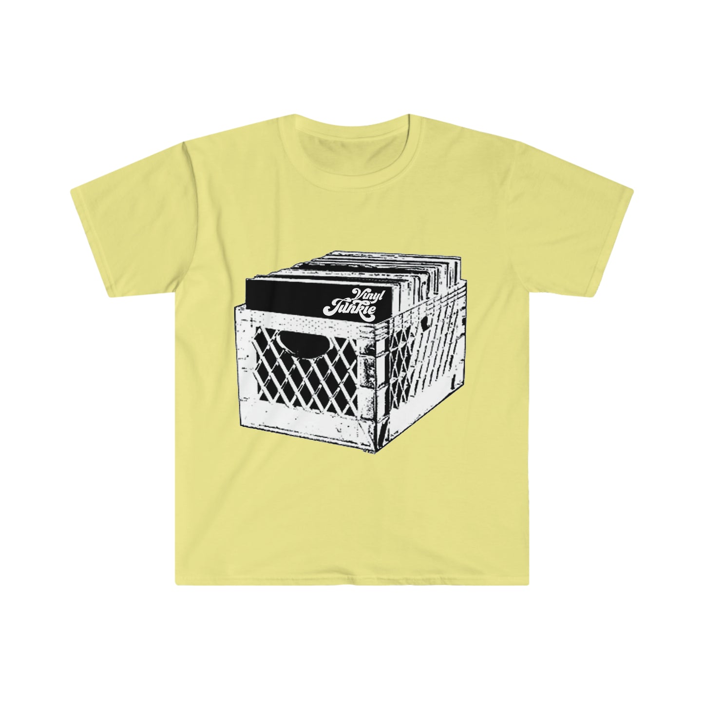 Vinyl Junkie - Unisex Softstyle T-Shirt