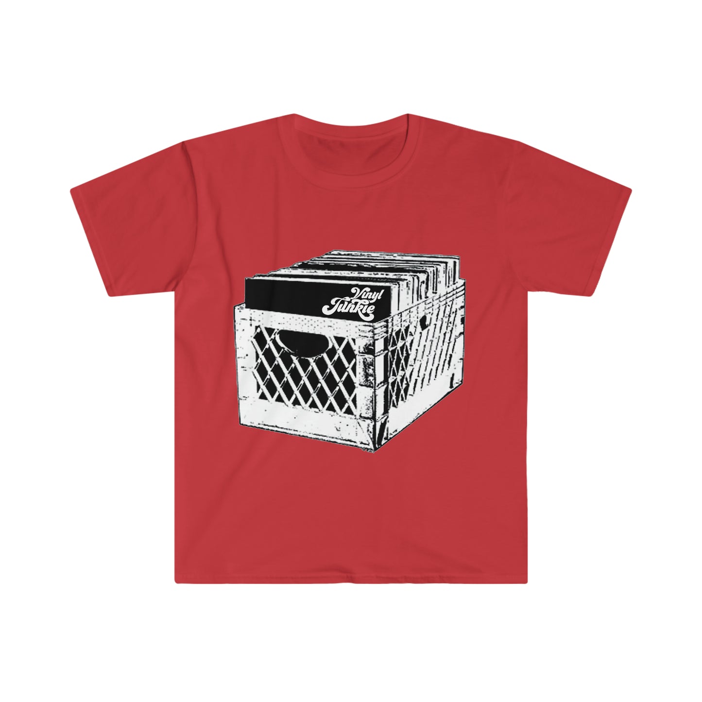 Vinyl Junkie - Unisex Softstyle T-Shirt