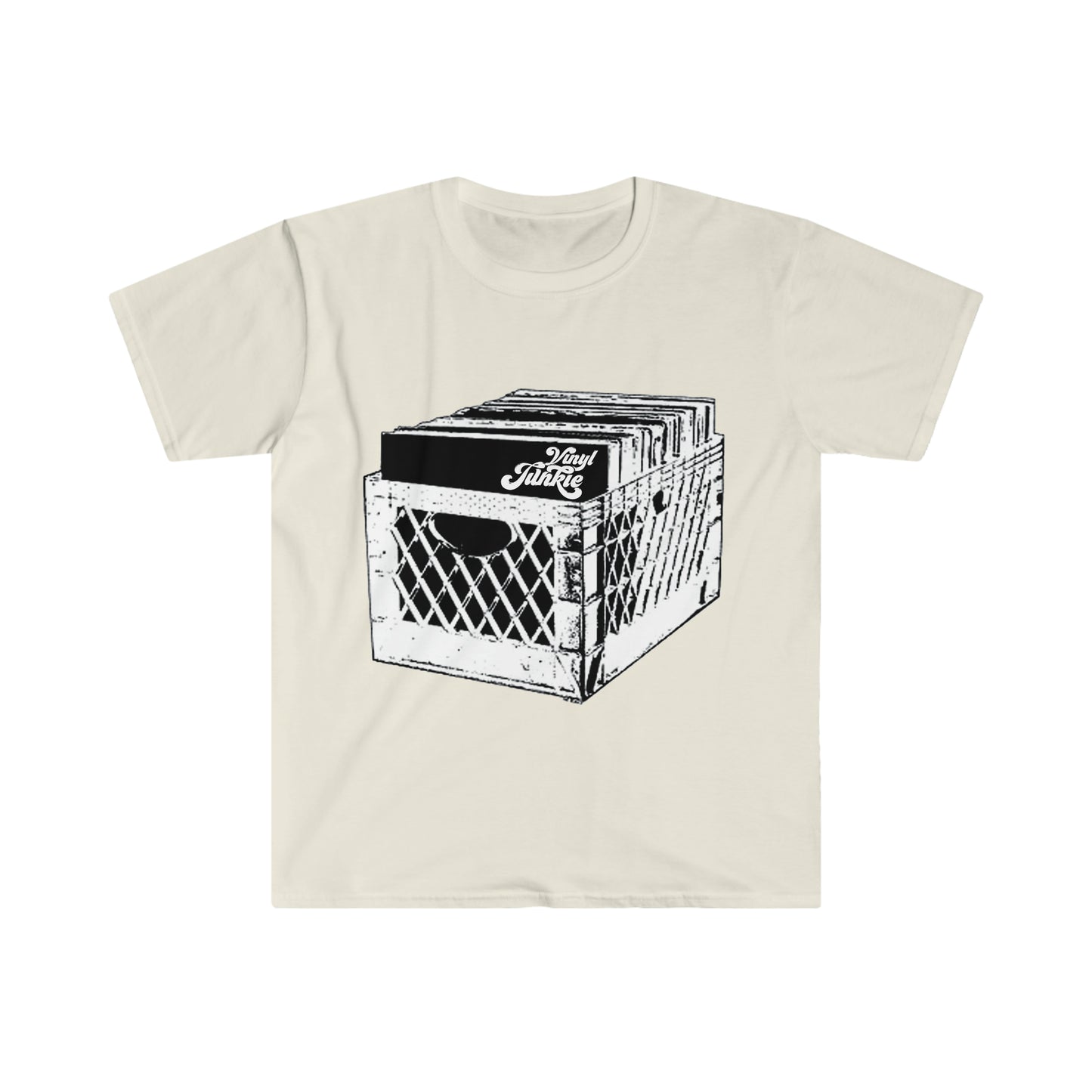Vinyl Junkie - Unisex Softstyle T-Shirt