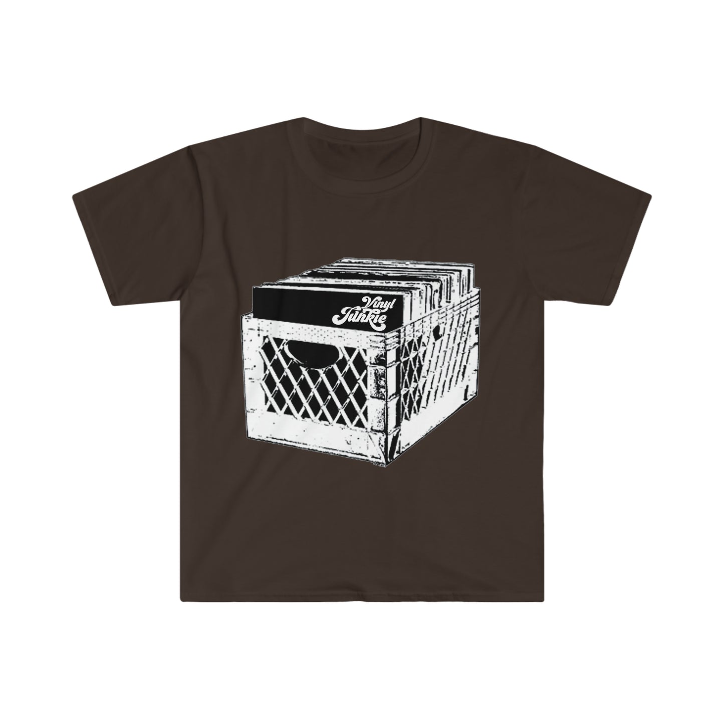Vinyl Junkie - Unisex Softstyle T-Shirt