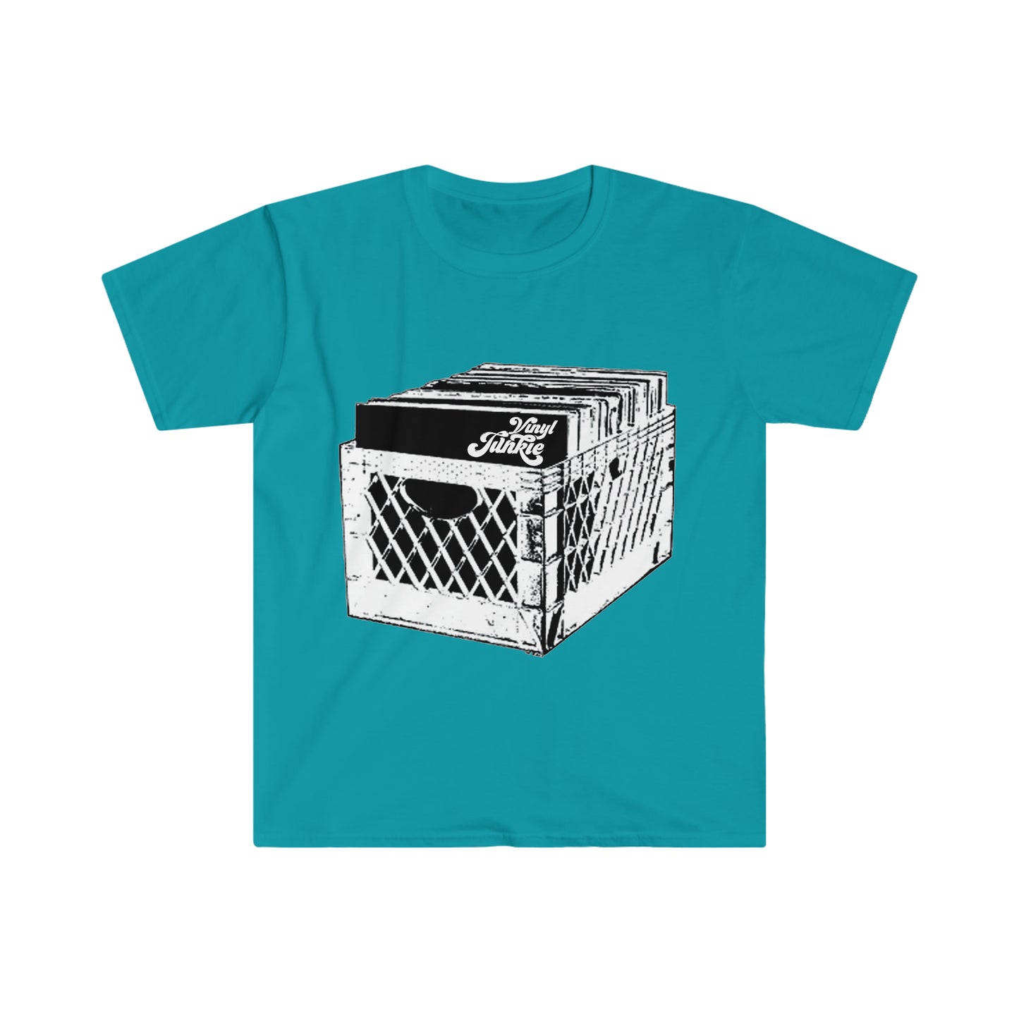 Vinyl Junkie - Unisex Softstyle T-Shirt