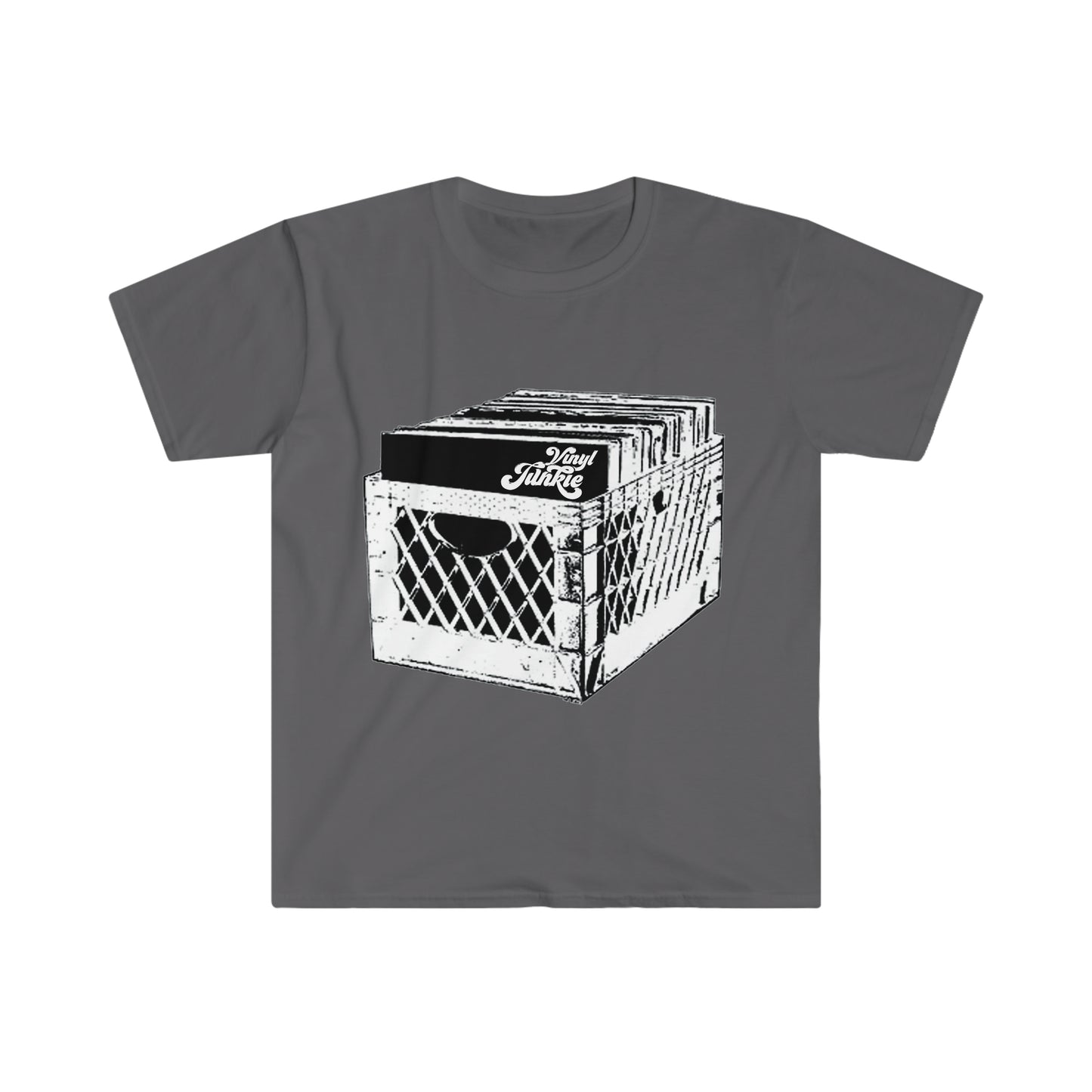 Vinyl Junkie - Unisex Softstyle T-Shirt
