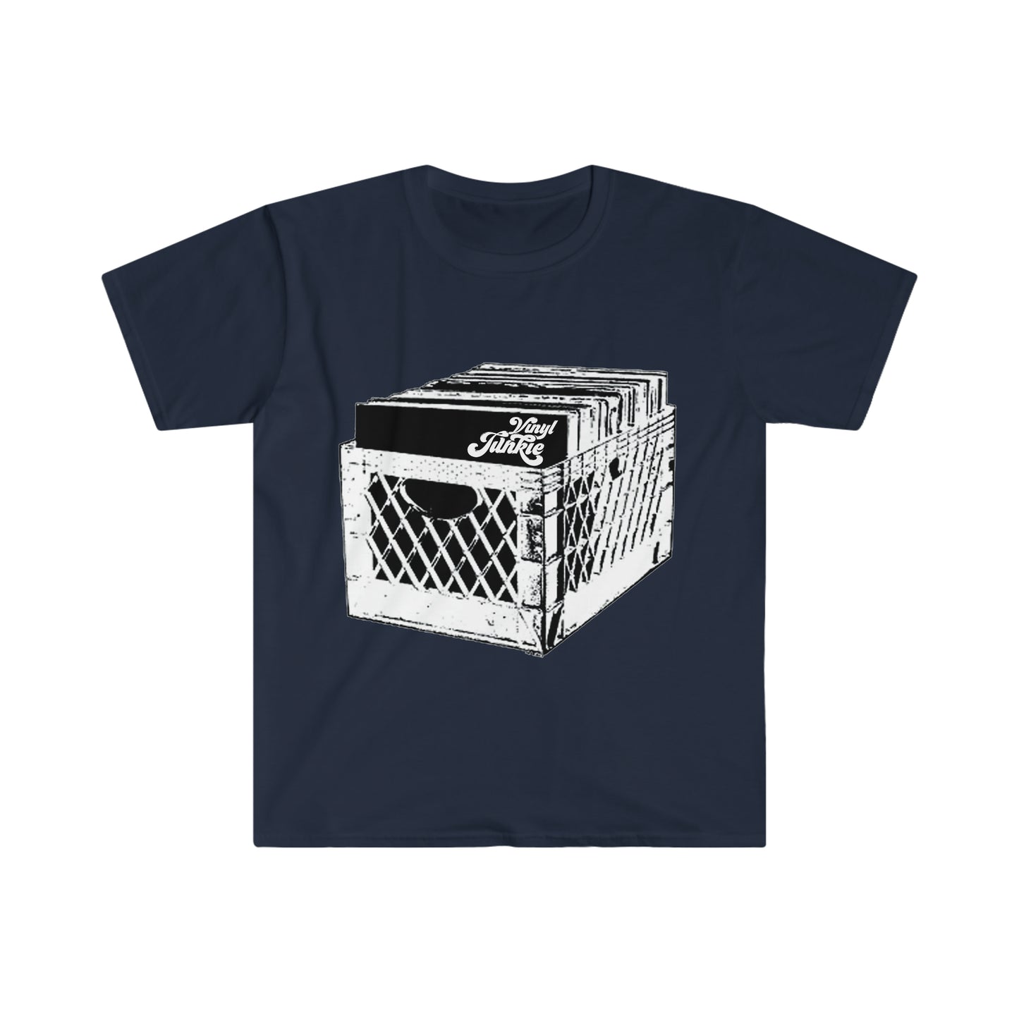 Vinyl Junkie - Unisex Softstyle T-Shirt