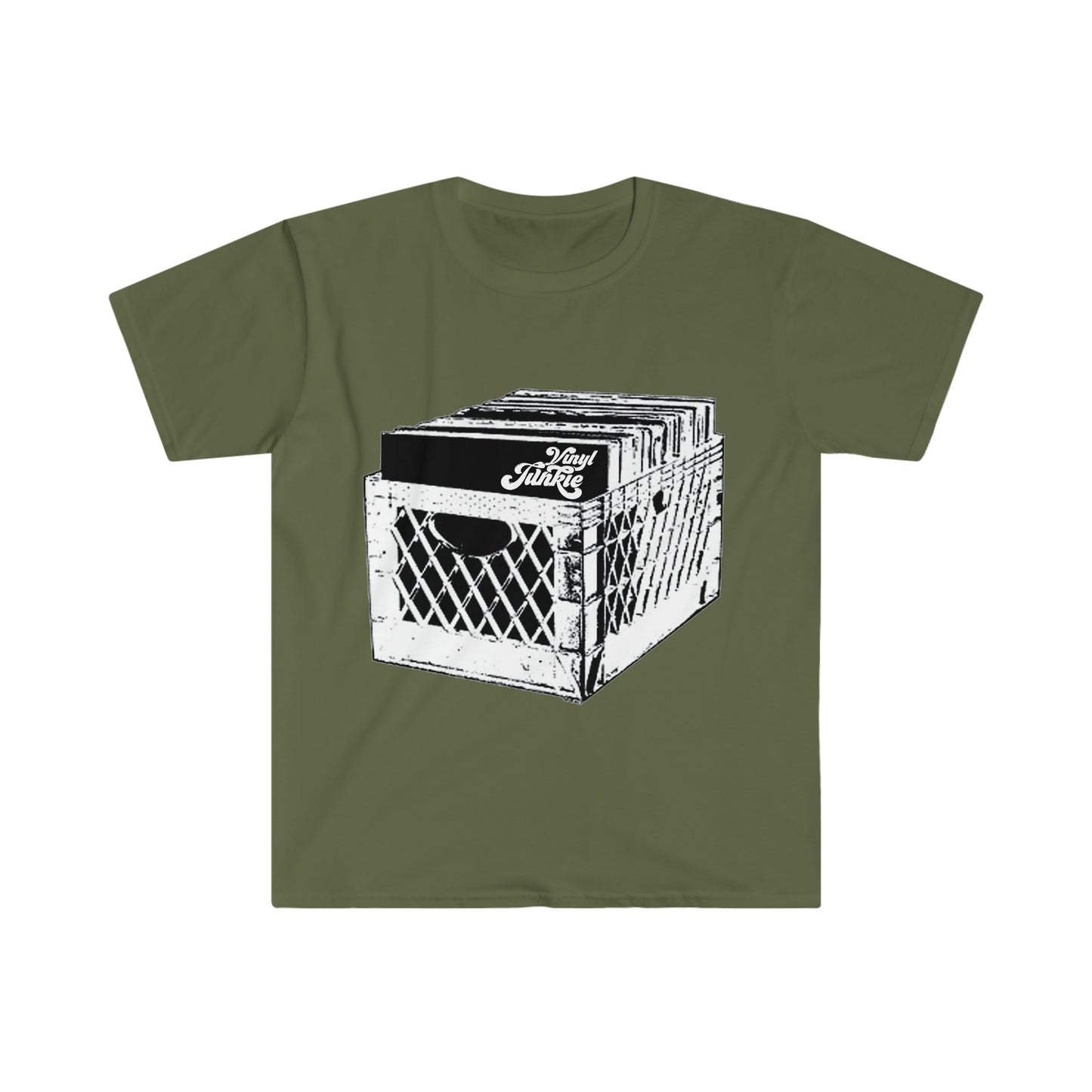 Vinyl Junkie - Unisex Softstyle T-Shirt