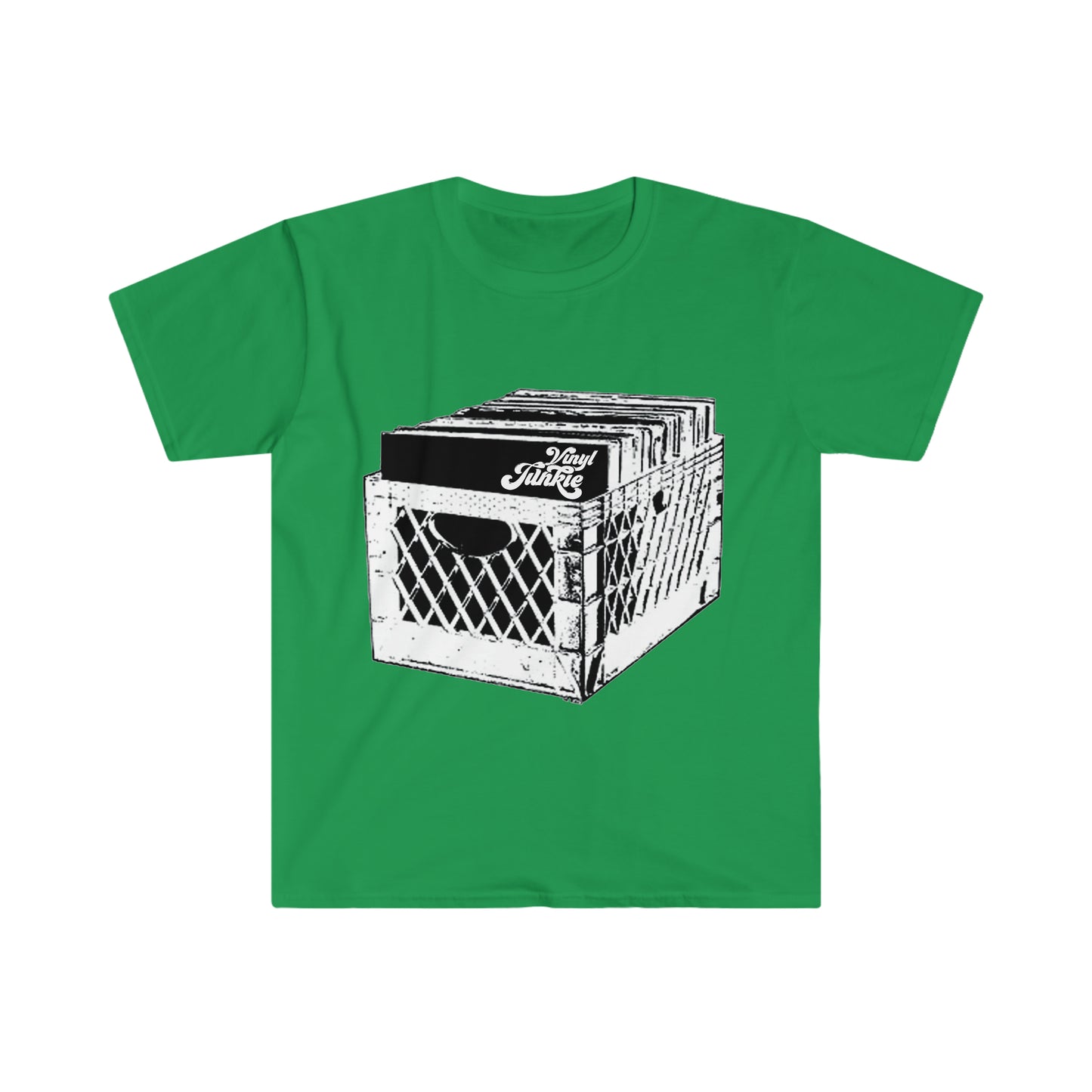 Vinyl Junkie - Unisex Softstyle T-Shirt