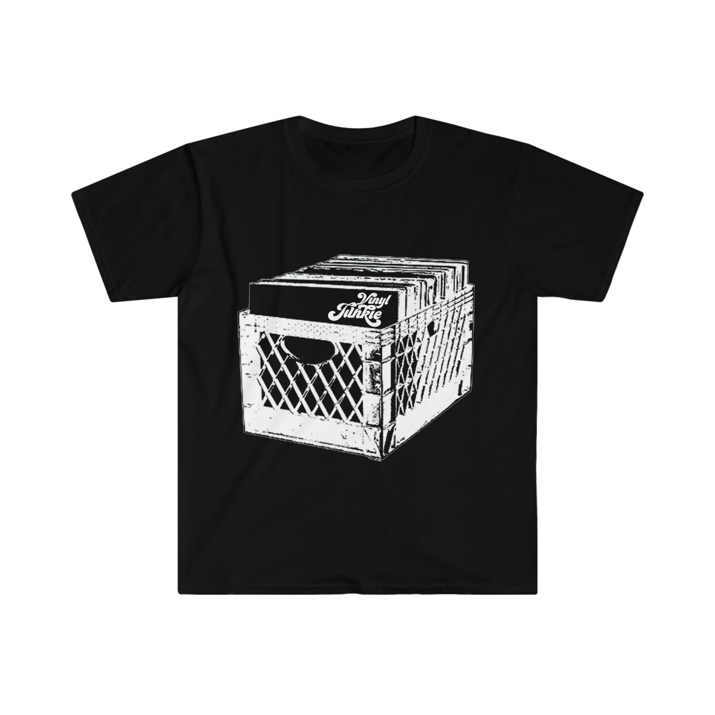 Vinyl Junkie - Unisex Softstyle T-Shirt
