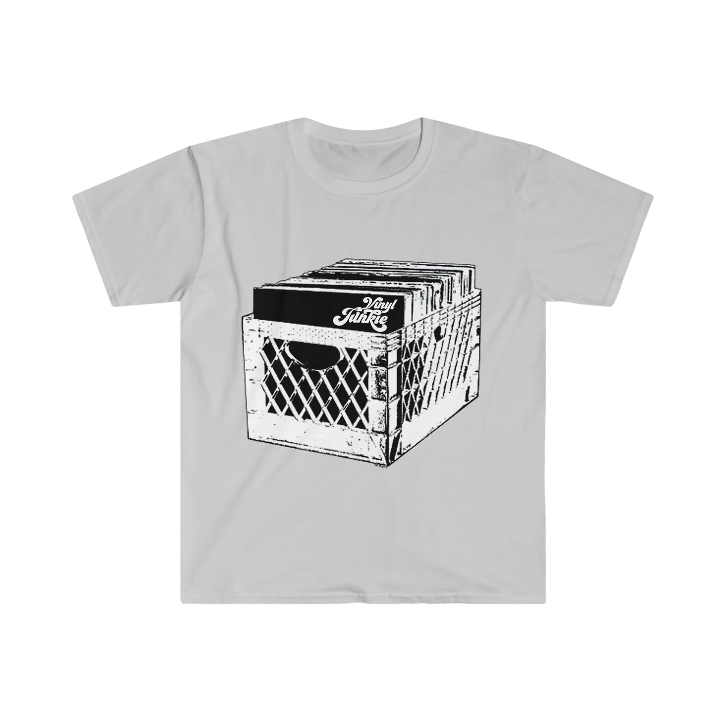 Vinyl Junkie - Unisex Softstyle T-Shirt