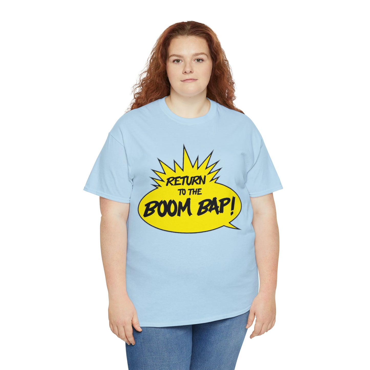 Return to the Boom Bap! Unisex Heavy Cotton Tee