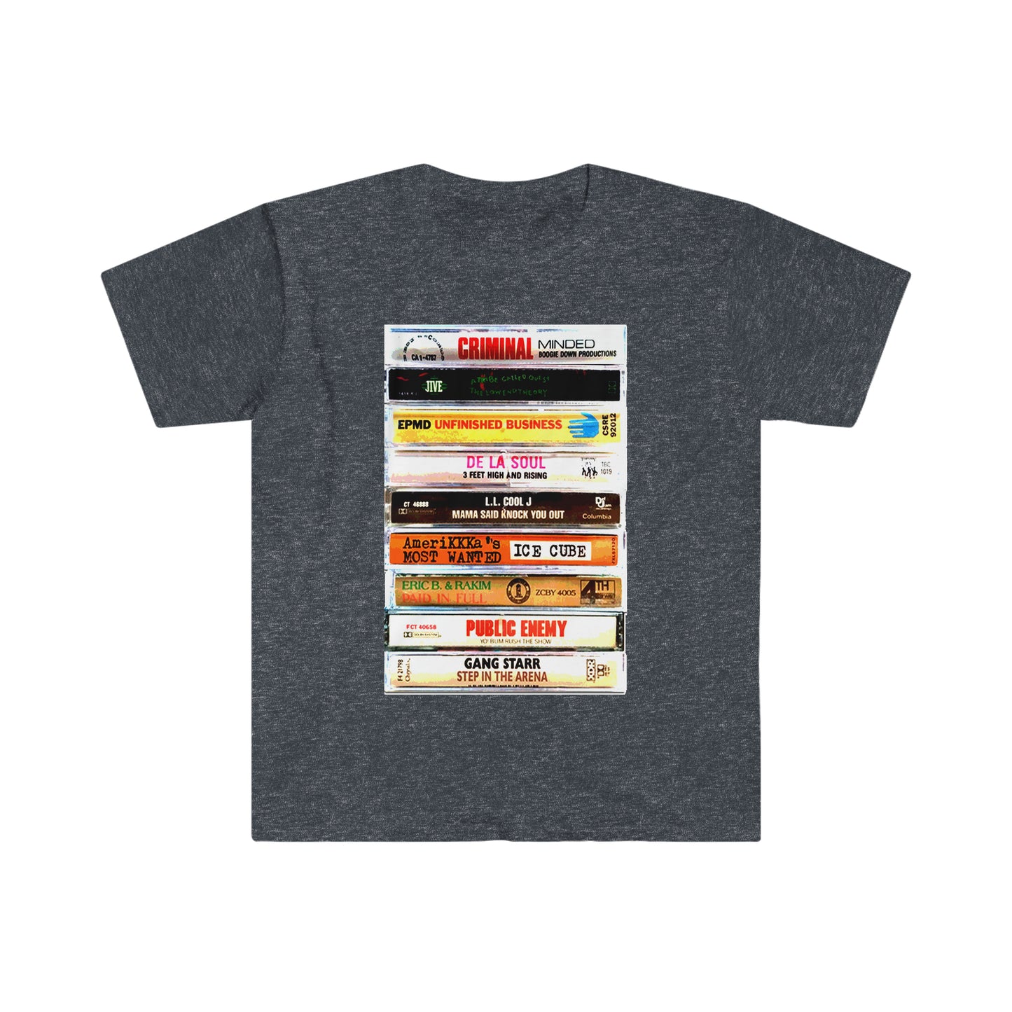 Old School Hip Hop Cassette T-Shirt - A Nostalgic Tribute to Hip Hop's Golden Era!