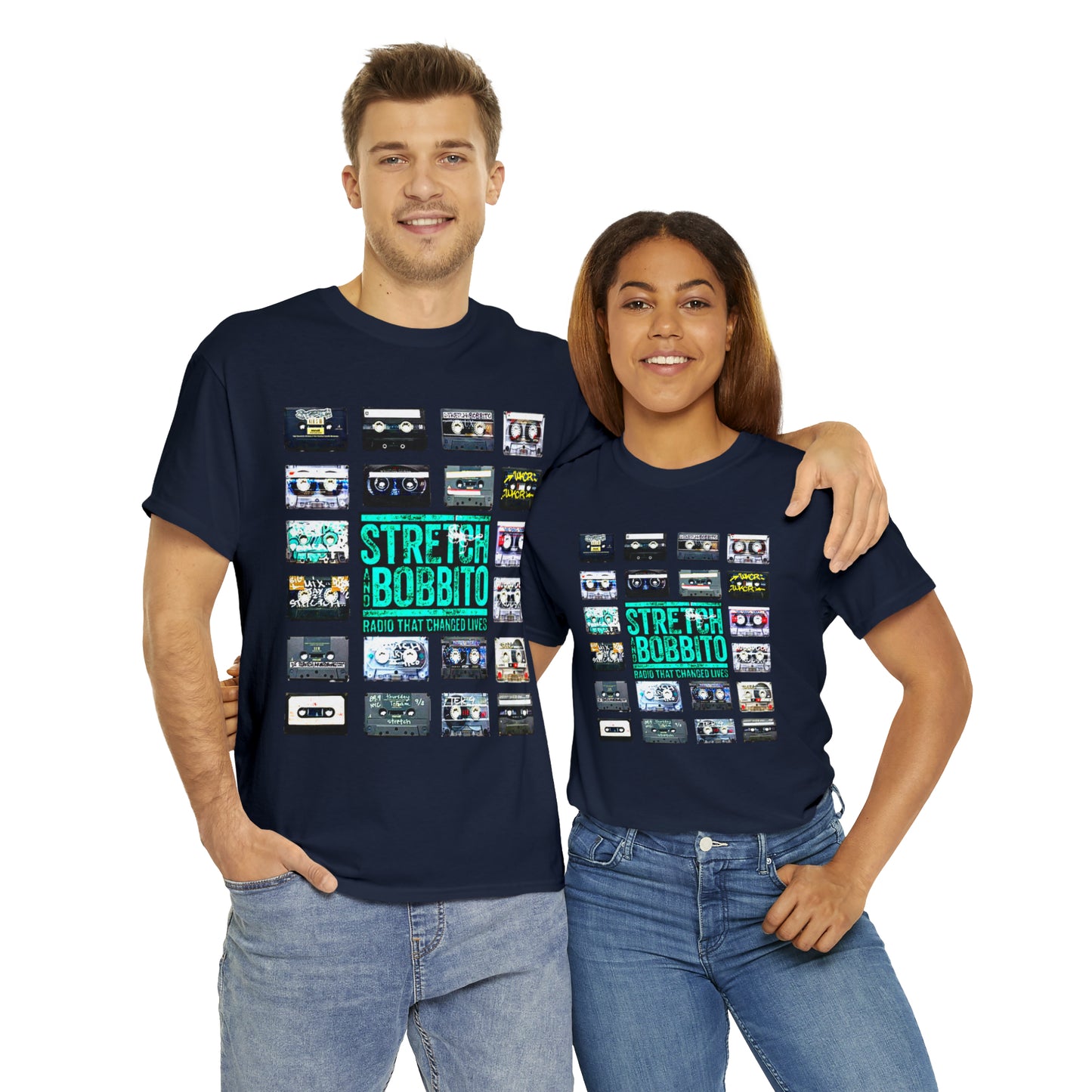 Stretch & Bobbito: Radio That Changed Lives - Unisex Heavy Cotton Tee