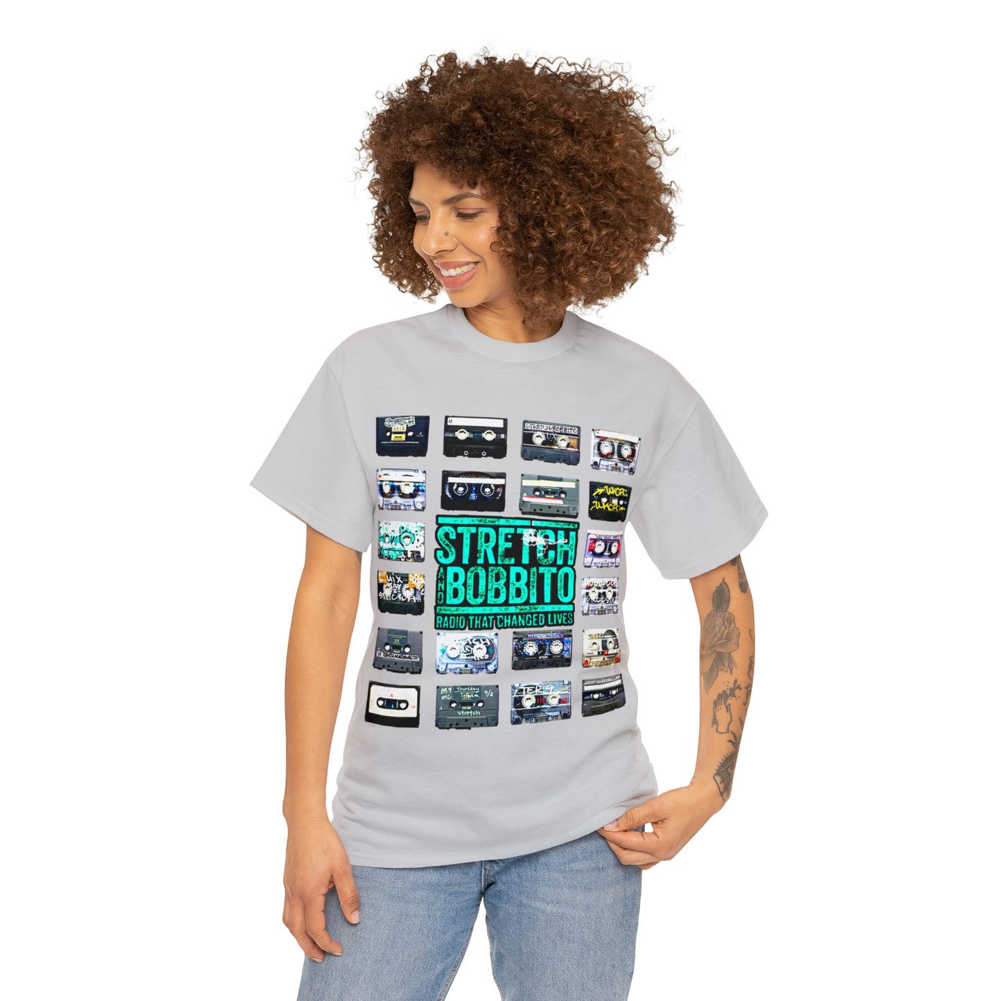 Stretch & Bobbito: Radio That Changed Lives - Unisex Heavy Cotton Tee