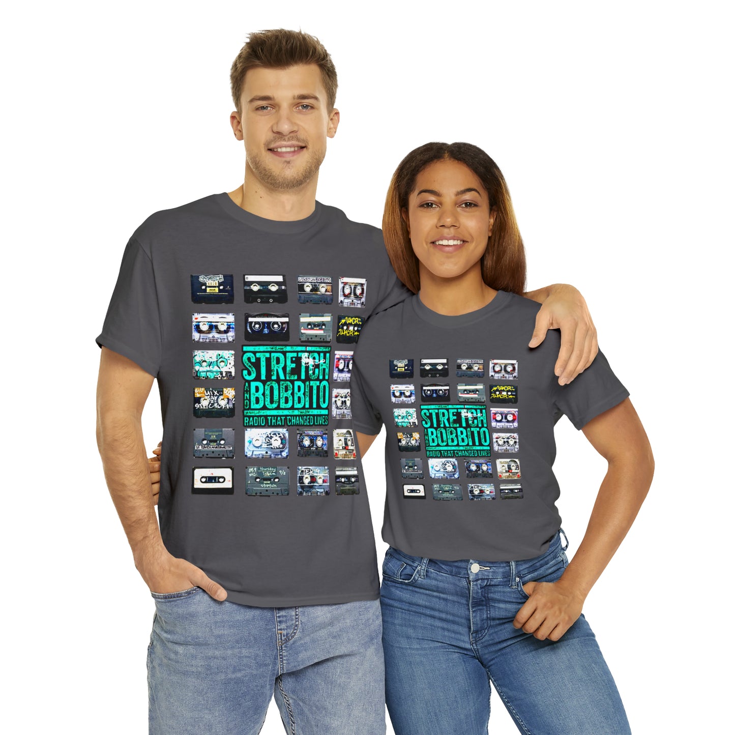 Stretch & Bobbito: Radio That Changed Lives - Unisex Heavy Cotton Tee