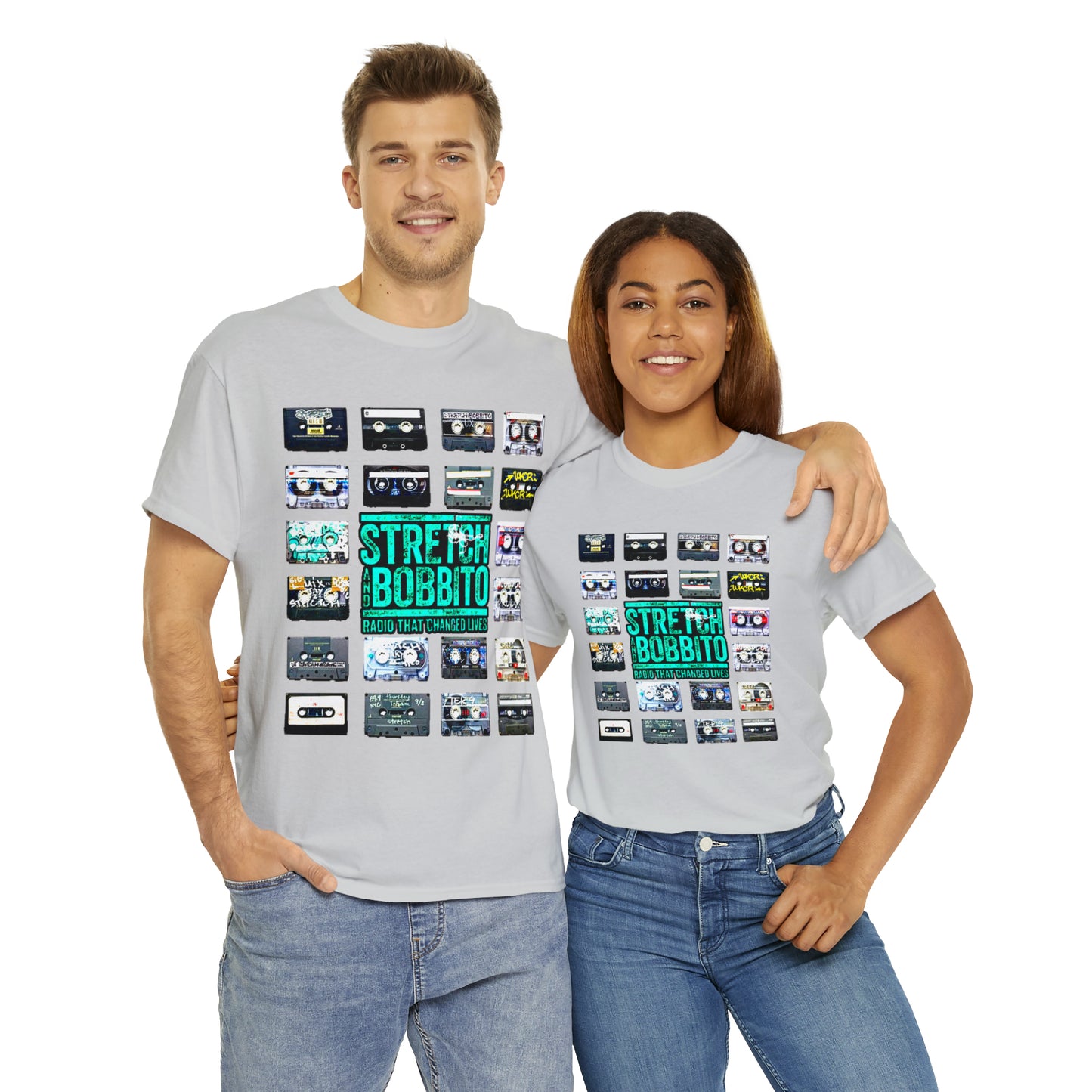 Stretch & Bobbito: Radio That Changed Lives - Unisex Heavy Cotton Tee