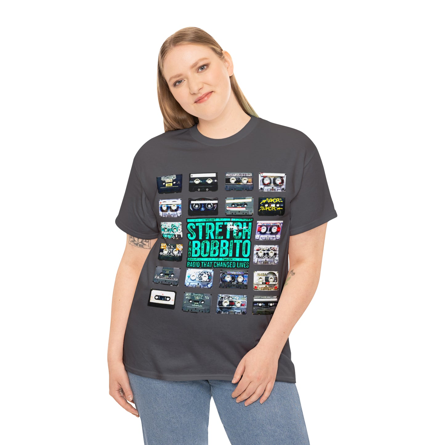 Stretch & Bobbito: Radio That Changed Lives - Unisex Heavy Cotton Tee