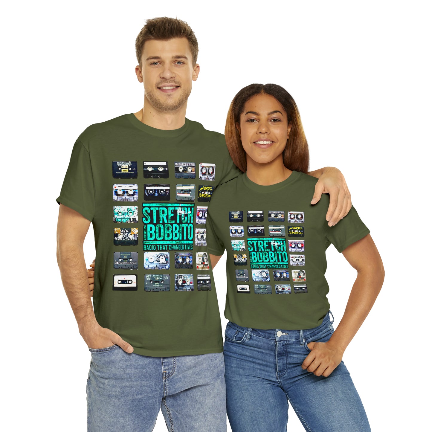 Stretch & Bobbito: Radio That Changed Lives - Unisex Heavy Cotton Tee