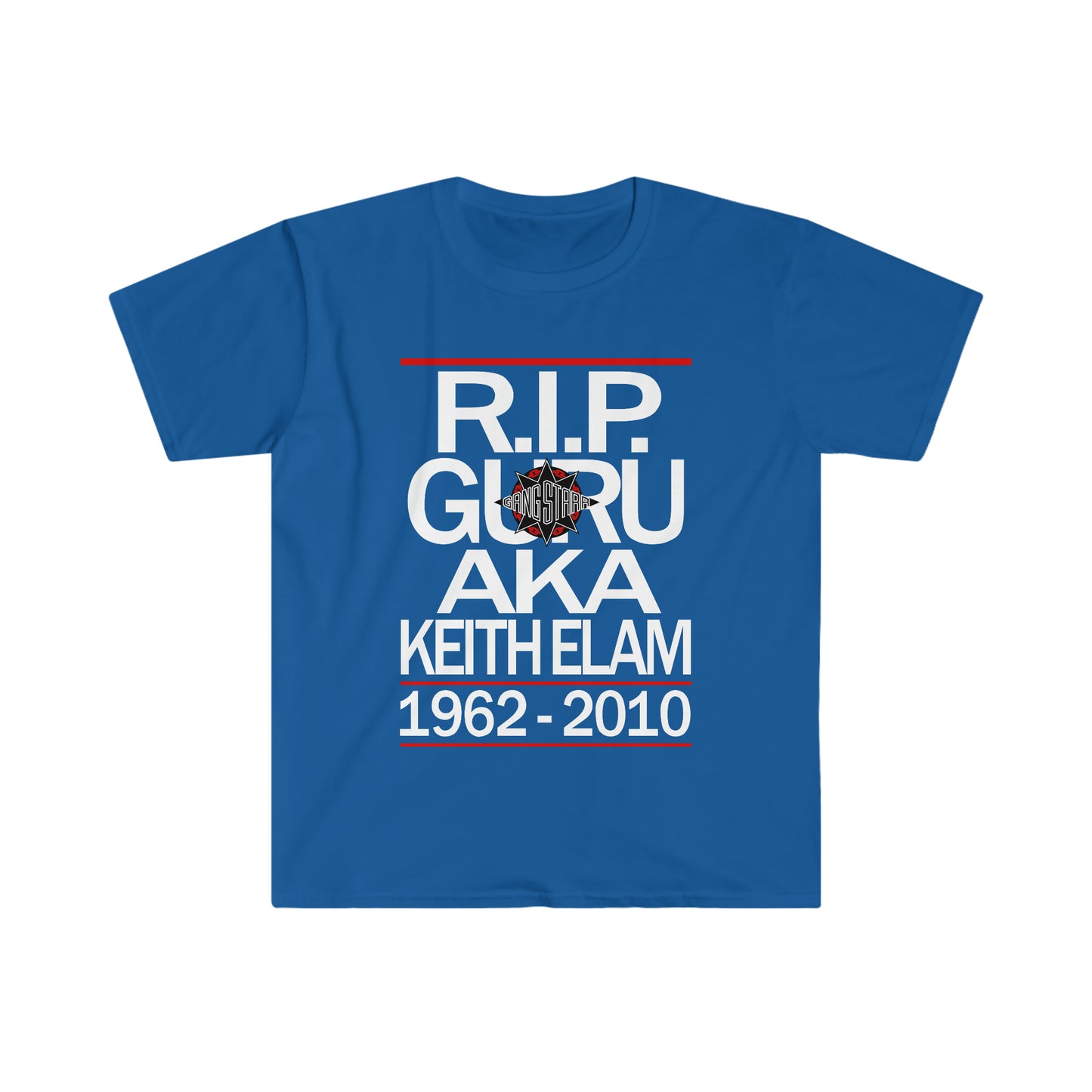 Gang Starr RIP GURU aka Keith Elam Tee