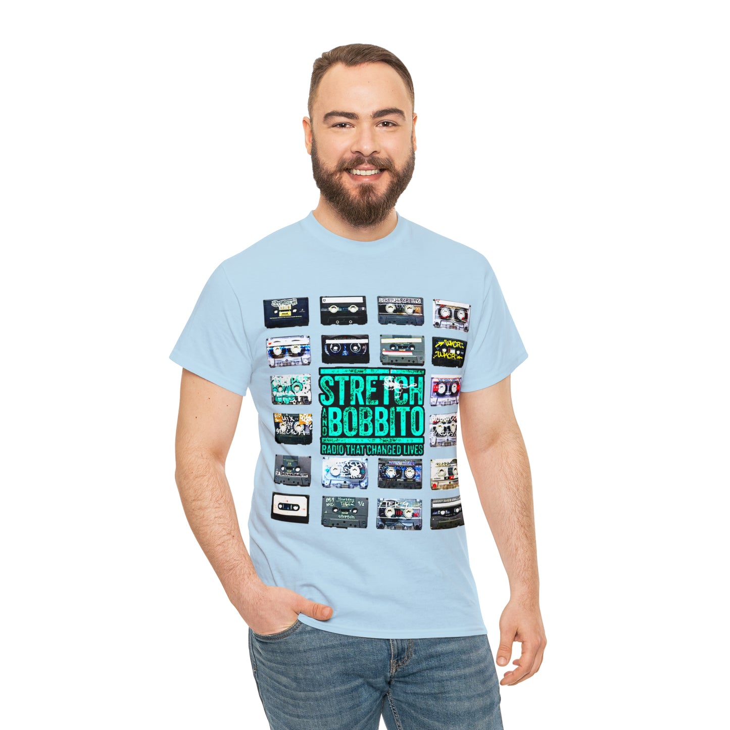 Stretch & Bobbito: Radio That Changed Lives - Unisex Heavy Cotton Tee