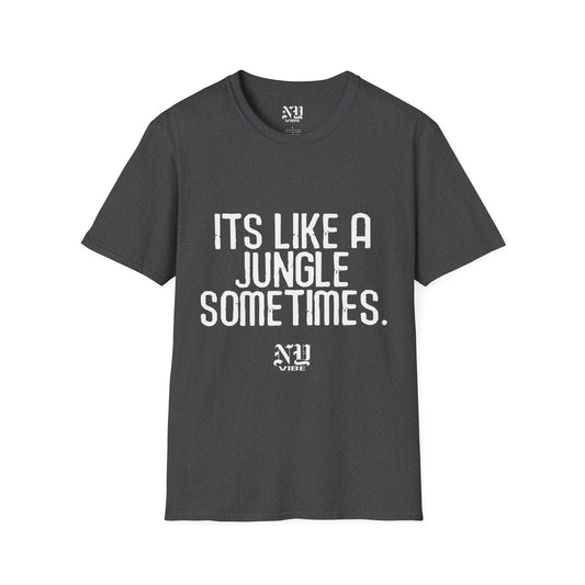Its Like a Jungle Sometimes: NY Vibe Official Logo Unisex Softstyle T-Shirt