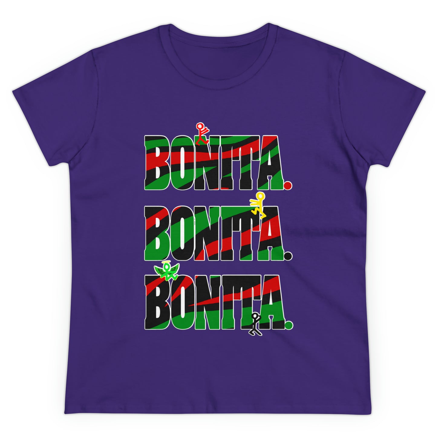 Bonita. Bonita. Bonita. Women's Midweight Cotton Tee