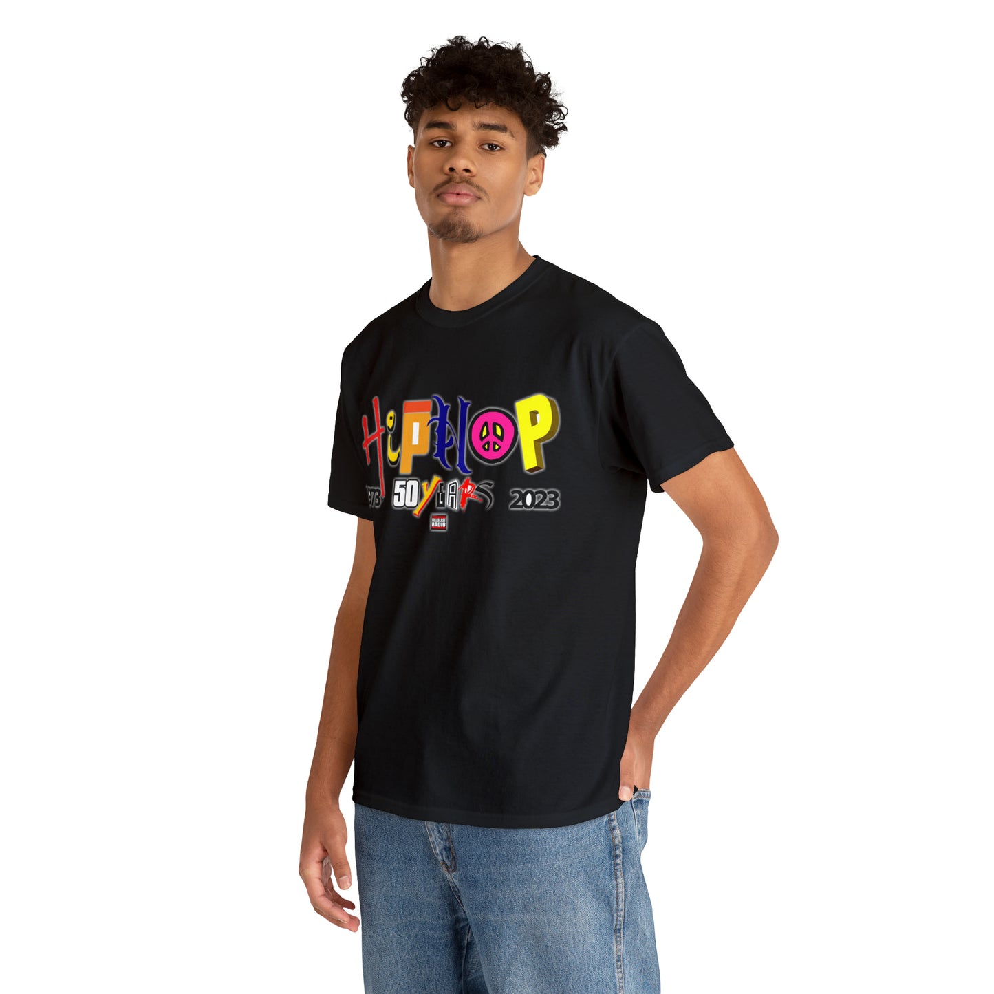 50 Years of Hip Hop Black Tee